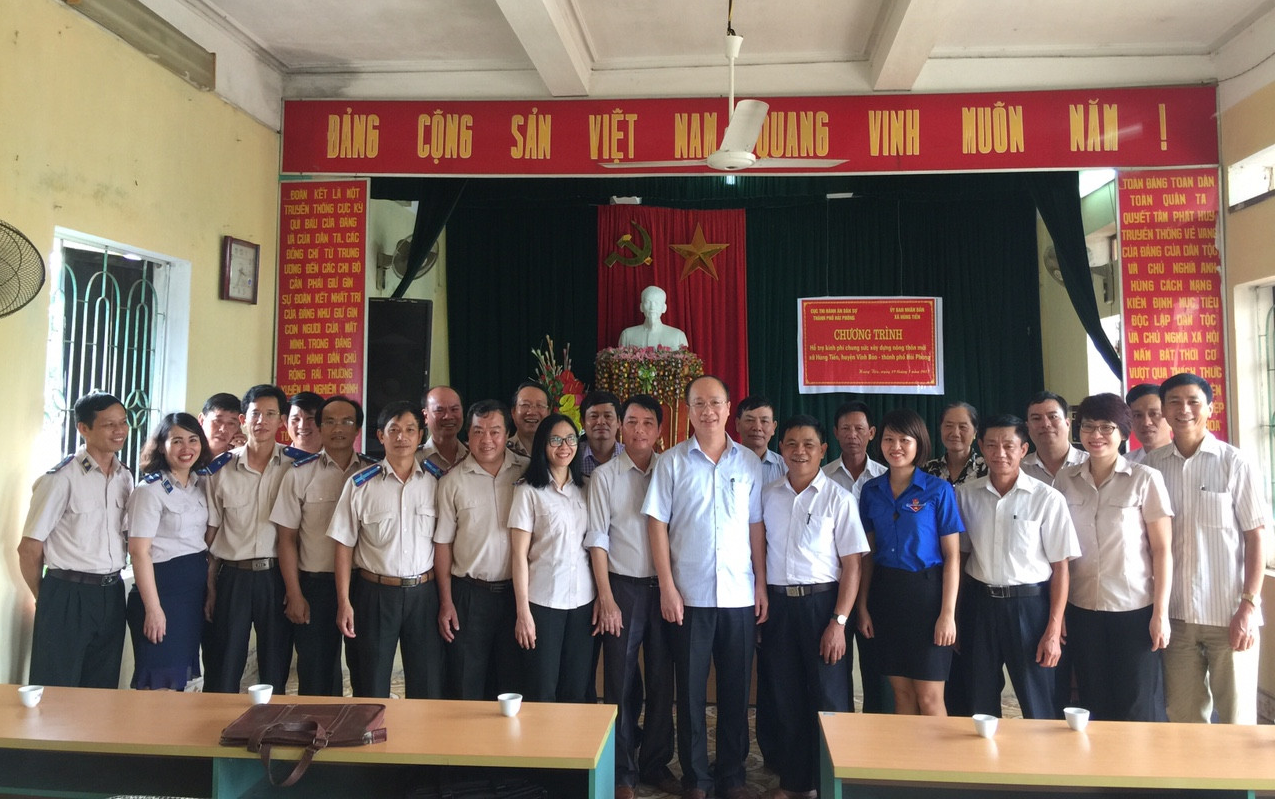 Thi hành án dân sự thành phố Hải Phòng chung sức góp phần xây dựng nông thôn mới