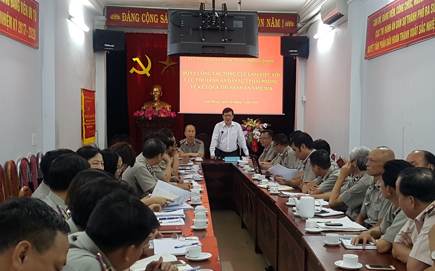 Hải Phòng: Cần tập trung cao độ xử lý những vụ việc có giá trị thi hành lớn