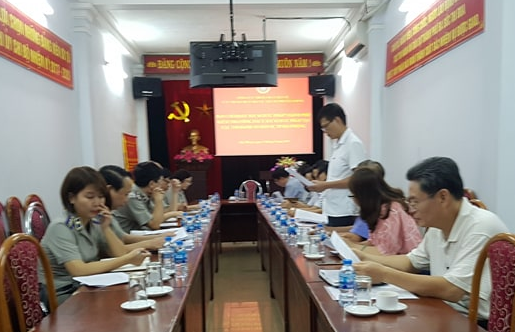 Kiểm tra công tác cải cách tư pháp của Ban chỉ đạo cải cách  Tư pháp thành phố đối với Cục Thi hành án dân sự thành phố           Hải Phòng