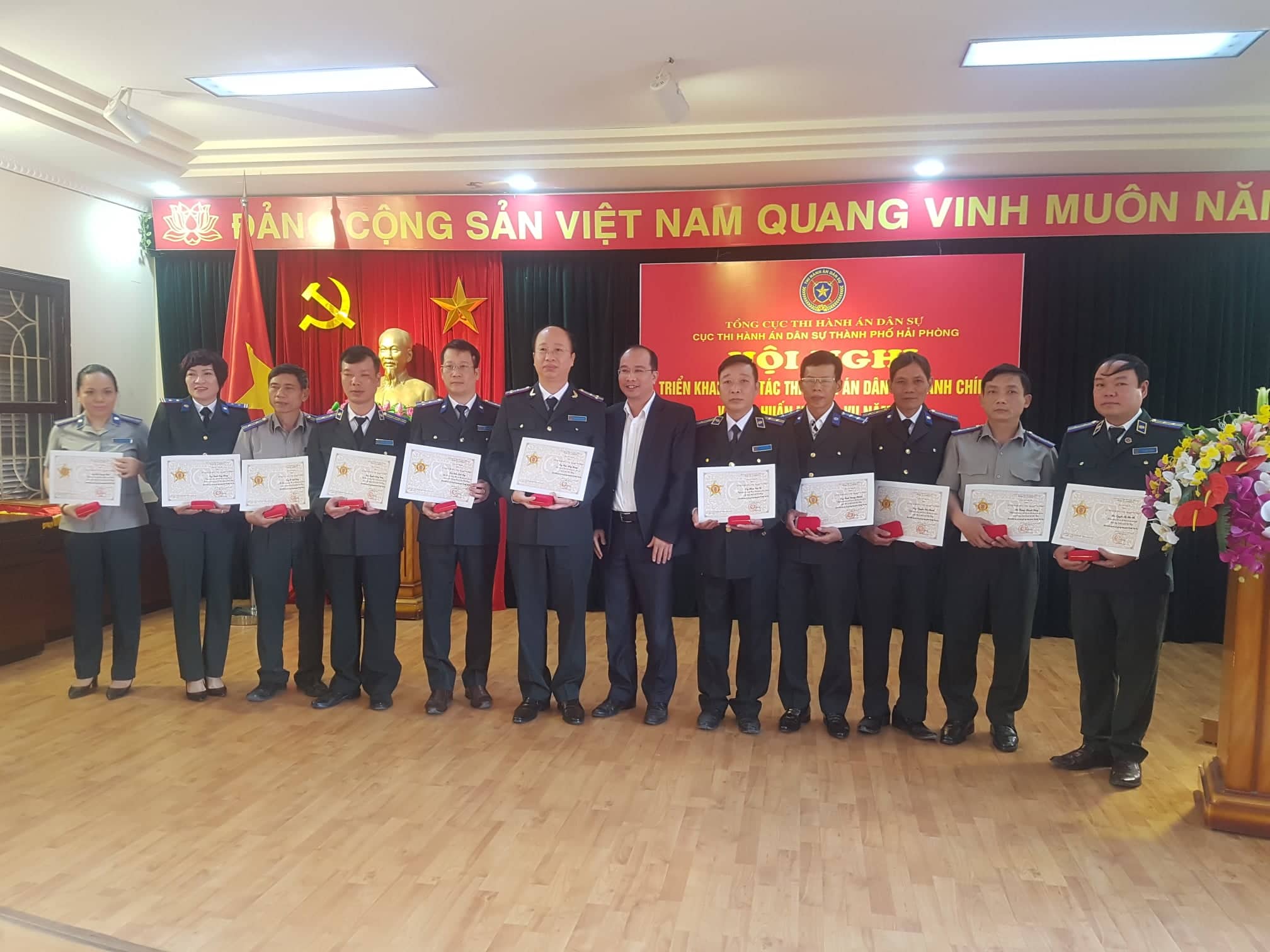 HỘI NGHỊ TRIỂN KHAI CÔNG TÁC THI HÀNH ÁN DÂN SỰ, HÀNH CHÍNH VÀ TẬP HUẤN NGHIỆP VỤ NĂM 2019