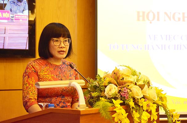 Hội nghị trực tuyến về việc chấp hành pháp luật tố tụng hành chính và thi hành án hành chính