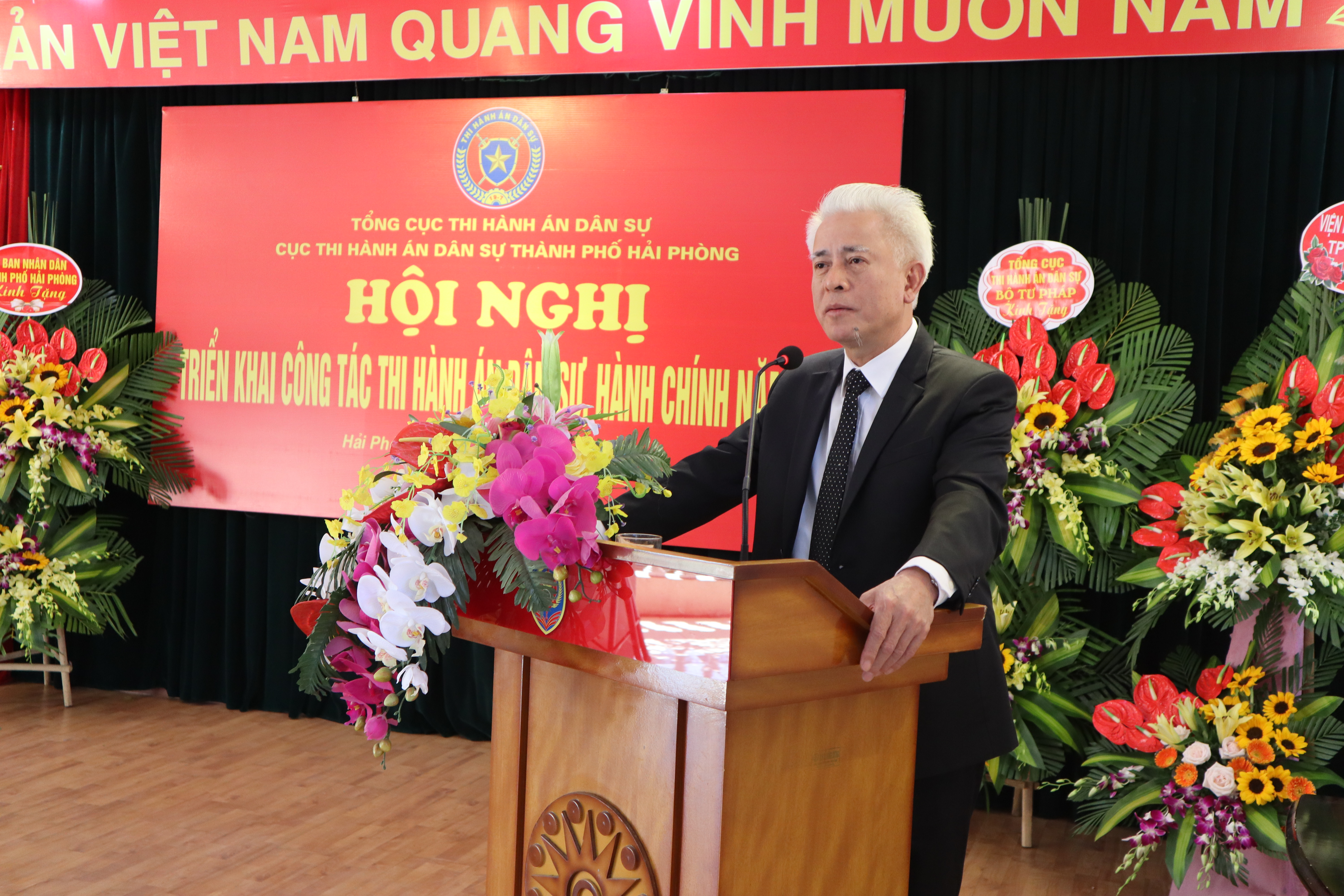 Cục Thi hành án dân sự thành phố Hải Phòng tổ chức Hội nghị triển khai công tác thi hành án dân sự, thi hành án hành chính năm 2020