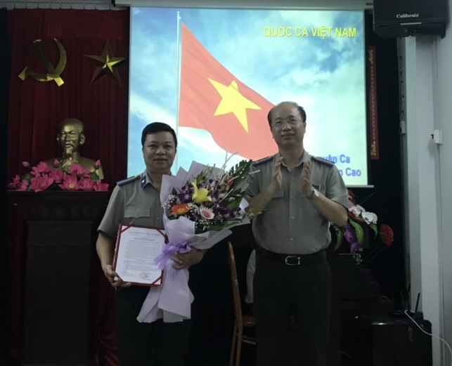 Cục Thi hành án dân sự thành phố Hải Phòng tổ chức hội nghị công bố quyết định bổ nhiệm Phó Chánh Văn phòng