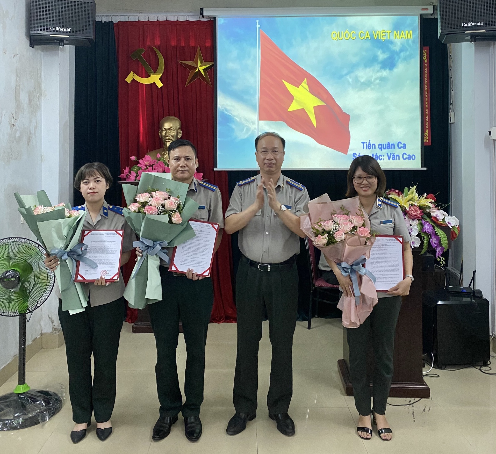 Công tác tổ chức cán bộ tháng 7 năm 2020 của Cục Thi hành án dân sự thành phố Hải Phòng