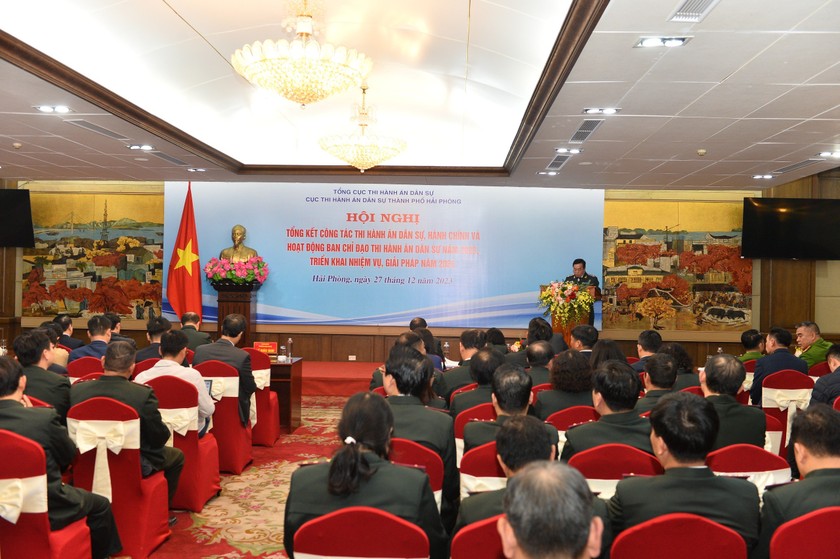 Hải Phòng đứng thứ 3 cả nước về lượng tiền thi hành án xong năm 2023