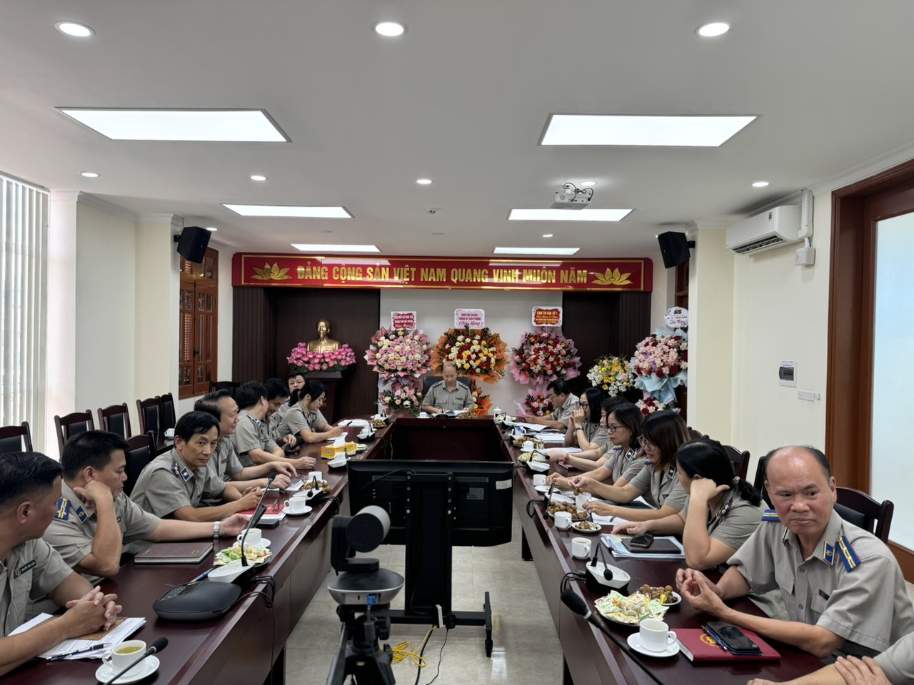 Hội nghị giao ban công tác 9 tháng năm 2024, tổng kết đợt thi đua cao điểm chào mừng kỷ niệm 78 năm Ngày truyền thống THADS