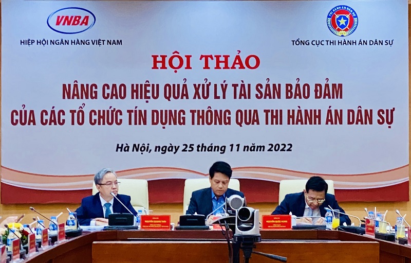 Nâng cao hiệu quả phối hợp trong công tác thi hành án tín dụng, ngân hàng, nhất là việc xử lý tài sản bảo đảm của các tổ chức tín dụng thông qua thi hành án dân sự