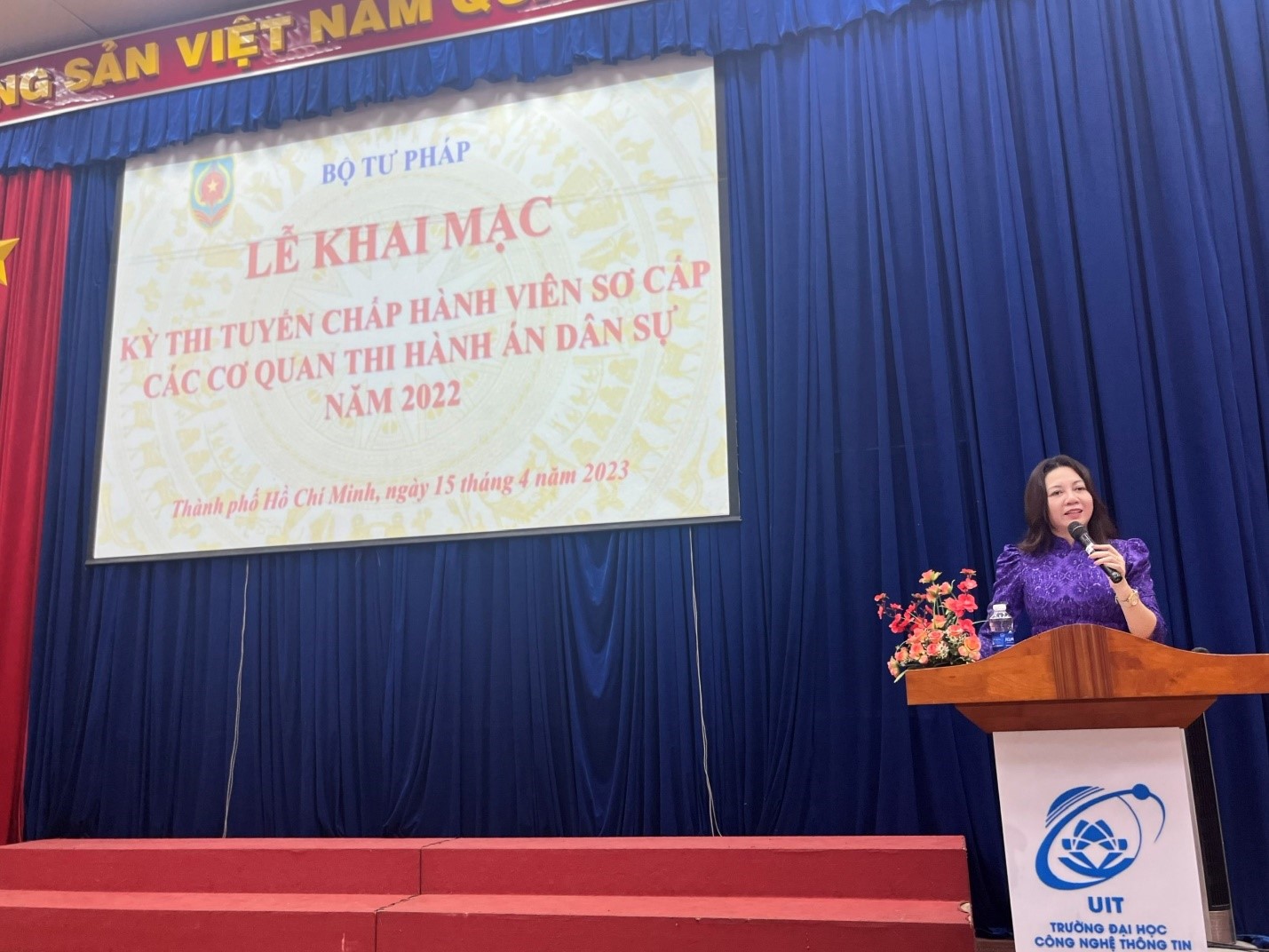 Khai mạc kỳ thi tuyển Chấp hành viên sơ cấp năm 2022