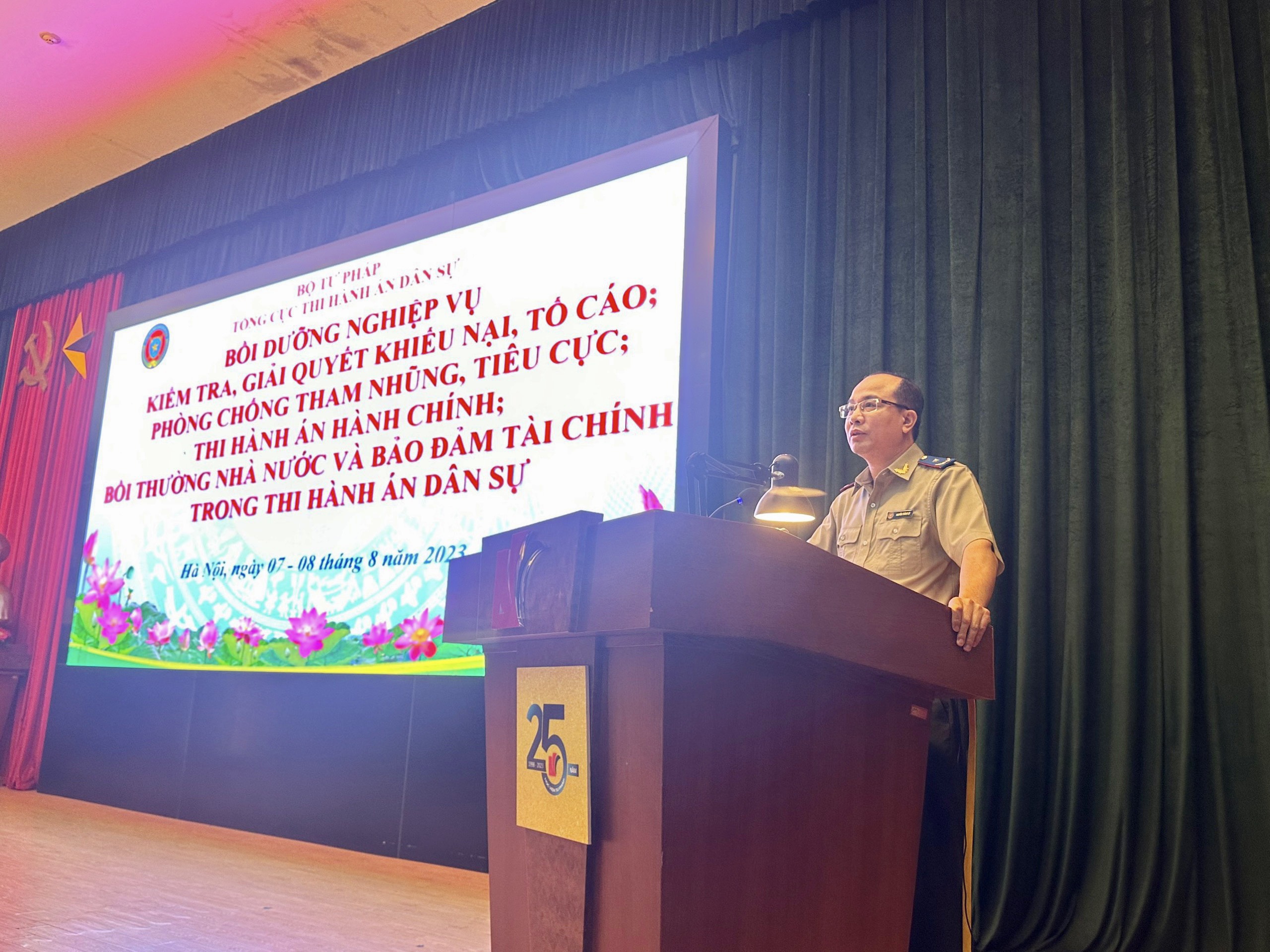 Khai mạc Lớp thứ nhất bồi dưỡng nghiệp vụ cho các cơ quan THADS, khu vực miền Bắc