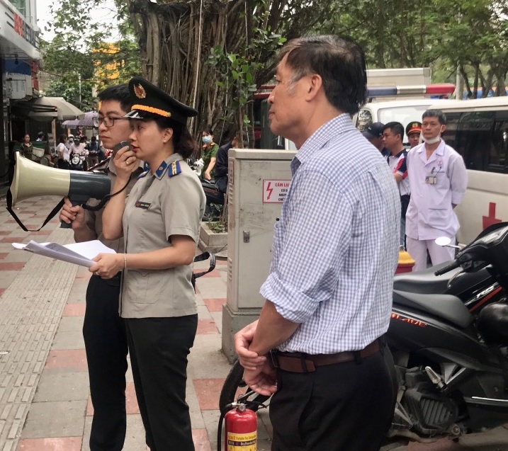 Chi cục Thi hành án dân sự quận Ngô Quyền tổ chức Cưỡng chế trả nhà cho Hội nông dân thành phố Hải Phòng.