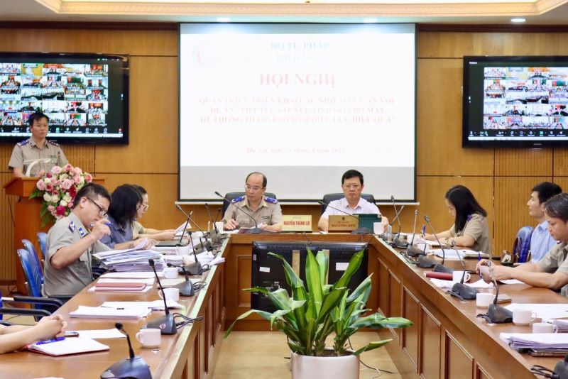 Tổng cục Thi hành án dân sự quyết liệt triển khai Đề án tinh gọn bộ máy, bảo đảm vận hành thông suốt Từ 01/7/2025