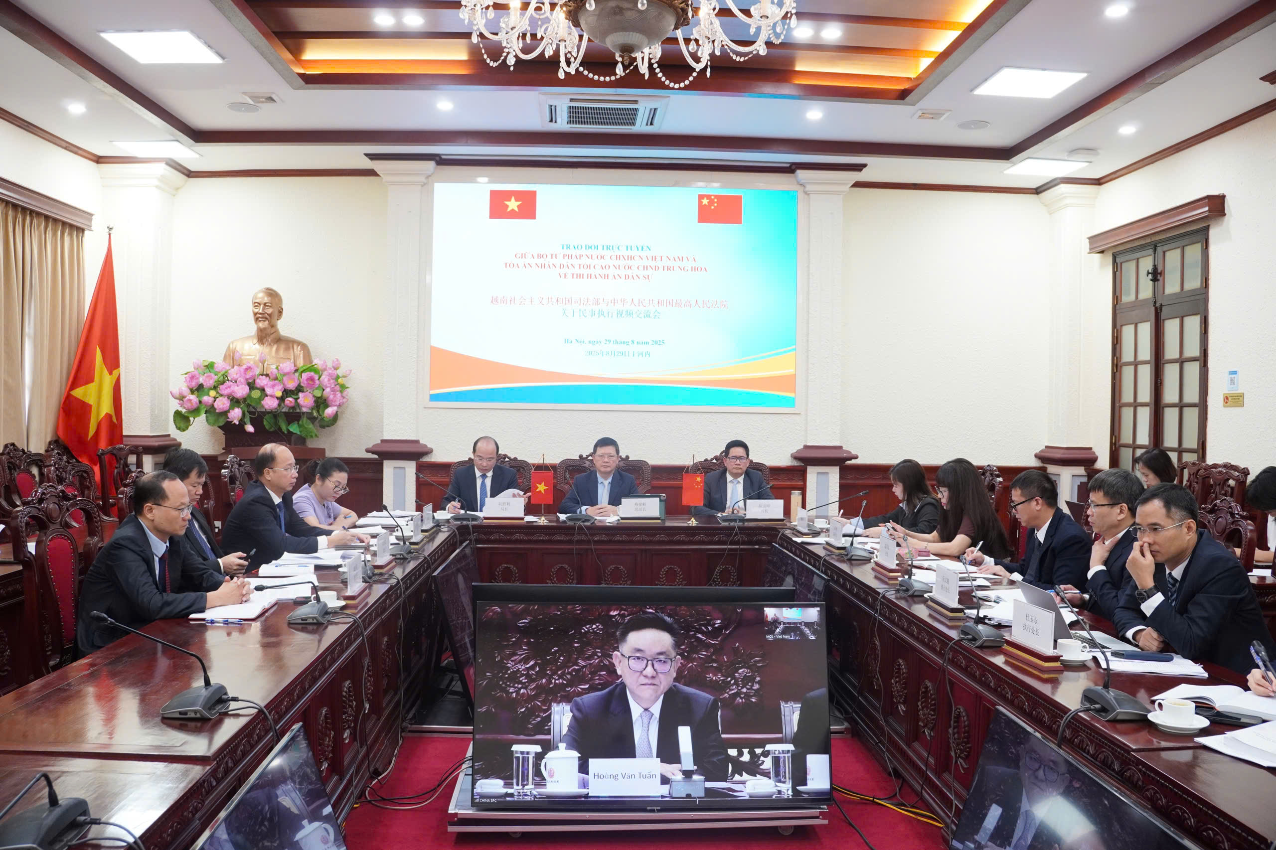 Việt Nam – Trung Quốc tăng cường hợp tác, chia sẻ kinh nghiệm thi hành án dân sự