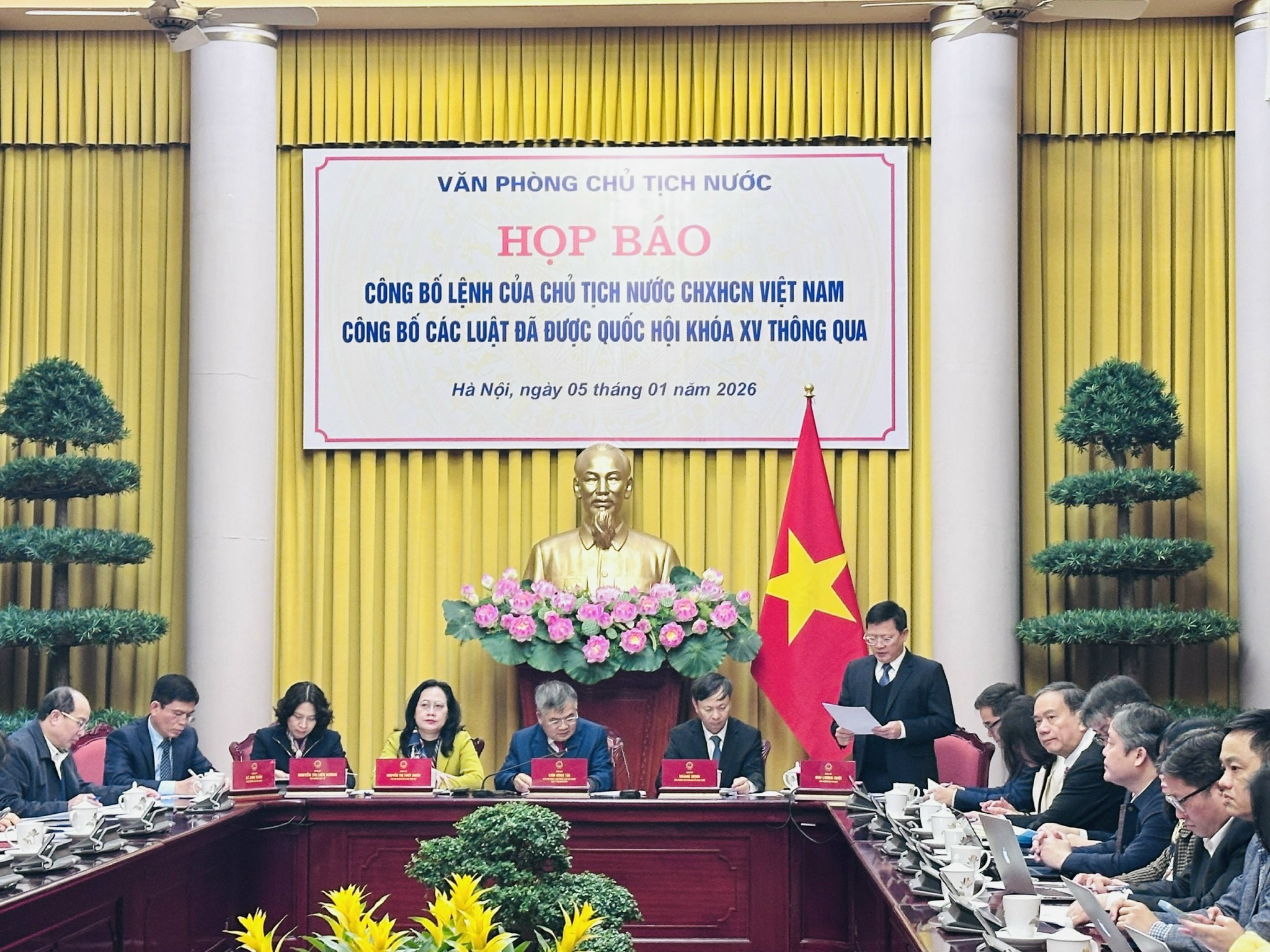 Công bố Lệnh của Chủ tịch nước về Luật Thi hành án dân sự năm 2025