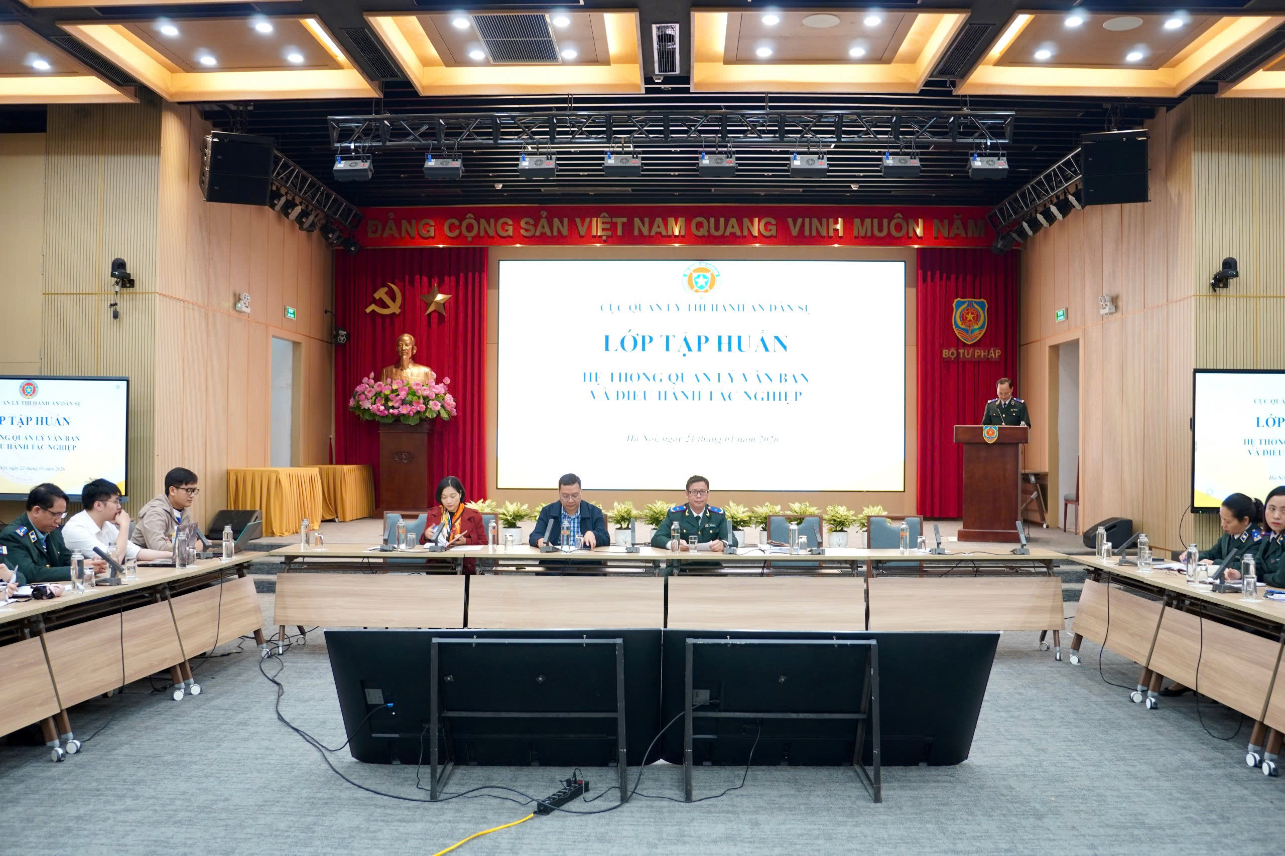 Cục Quản lý THADS tổ chức tập huấn sử dụng Hệ thống Quản lý văn bản và điều hành