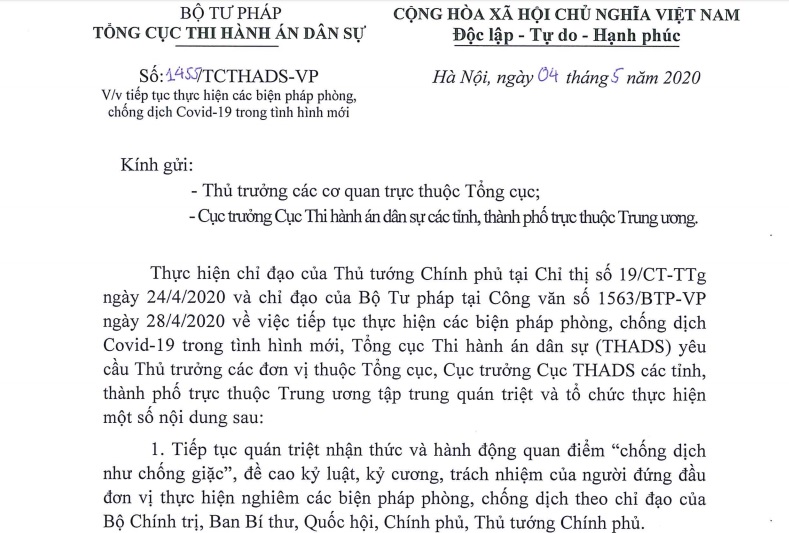 Tiếp tục thực hiện các biện pháp phòng, chống dịch Covid-19 trong tình hình mới