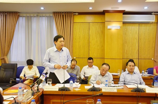 Tổng cục Thi hành án dân sự tham dự Họp báo Quý III/2017 của Bộ Tư pháp