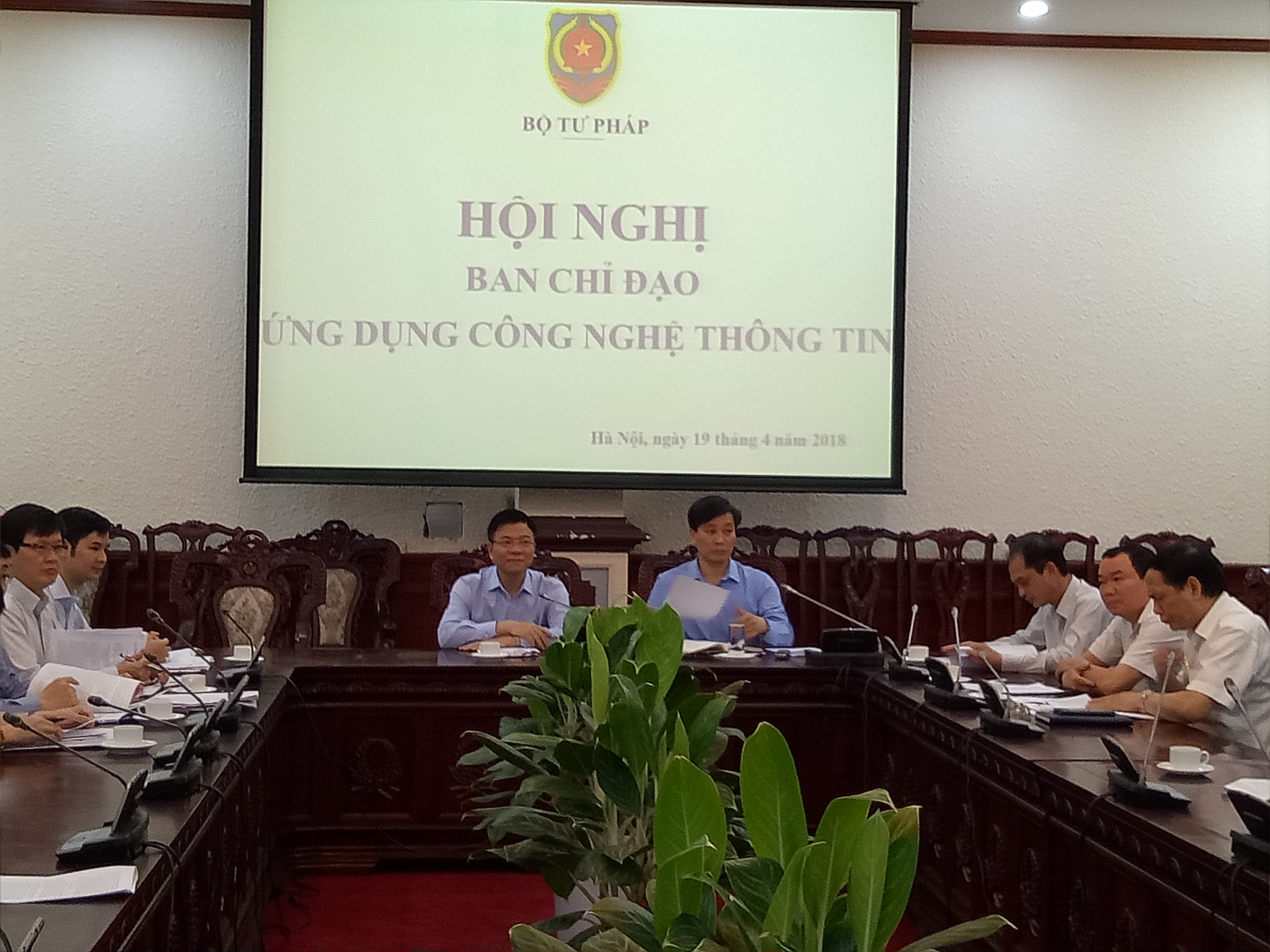 Hội nghị Ban Chỉ đạo ứng dụng công nghệ thông tin Ngành Tư pháp