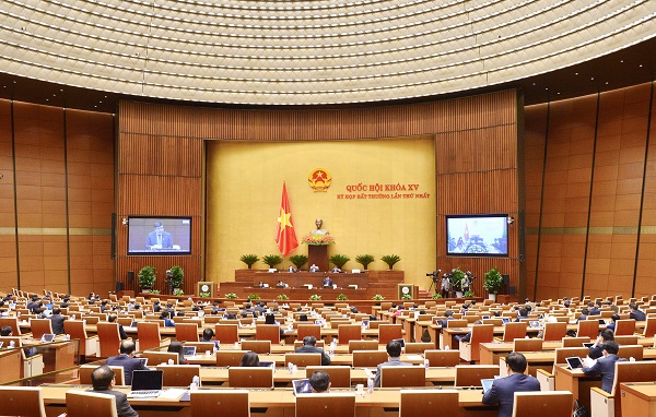 Quốc hội biểu quyết thông qua nội dung sửa đổi, bổ sung Luật Thi hành án dân sự