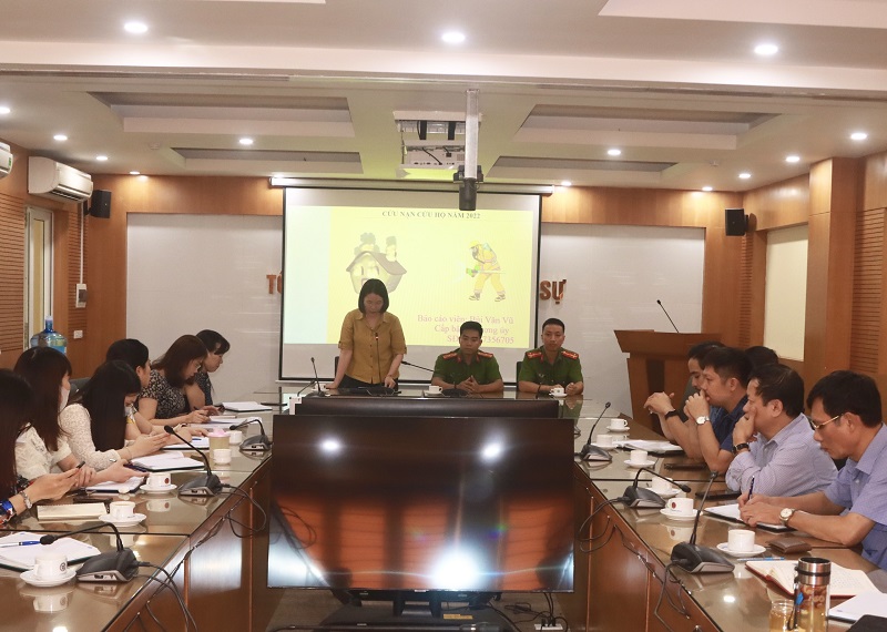 Tổng cục Thi hành án dân sự tổ chức tập huấn công tác phòng cháy, chữa cháy và cứu nạn, cứu hộ