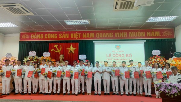 Công bố quyết định thành lập, kiện toàn bộ máy cơ quan THADS tỉnh Thanh Hóa