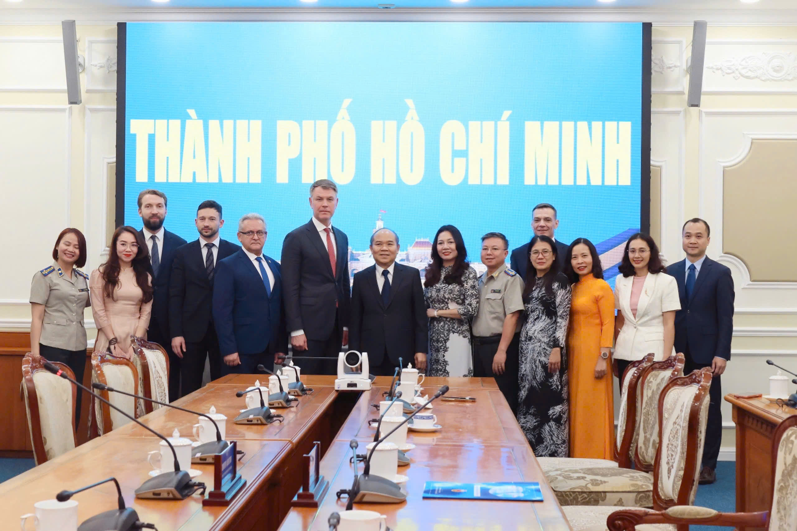 Đoàn Cơ quan Thi hành án Liên bang Nga thăm và làm việc tại Thành phố Hồ Chí Minh