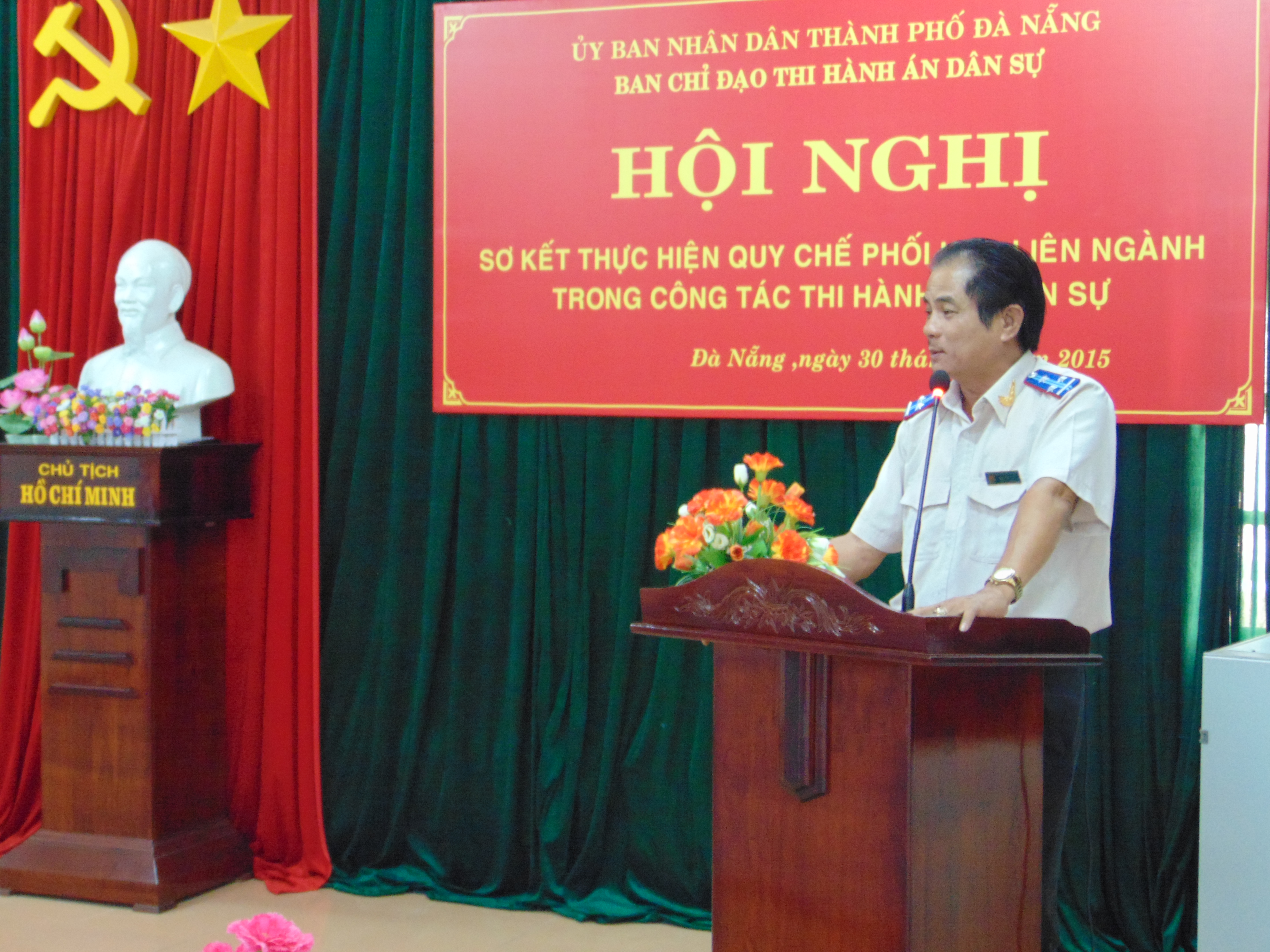 CỤC THI HÀNH ÁN DÂN SỰ TP ĐÀ NẴNG TỔ CHỨC HỘI NGHỊ SƠ KẾT THỰC HIỆN QUY CHẾ PHỐI HỢP LIÊN NGÀNH