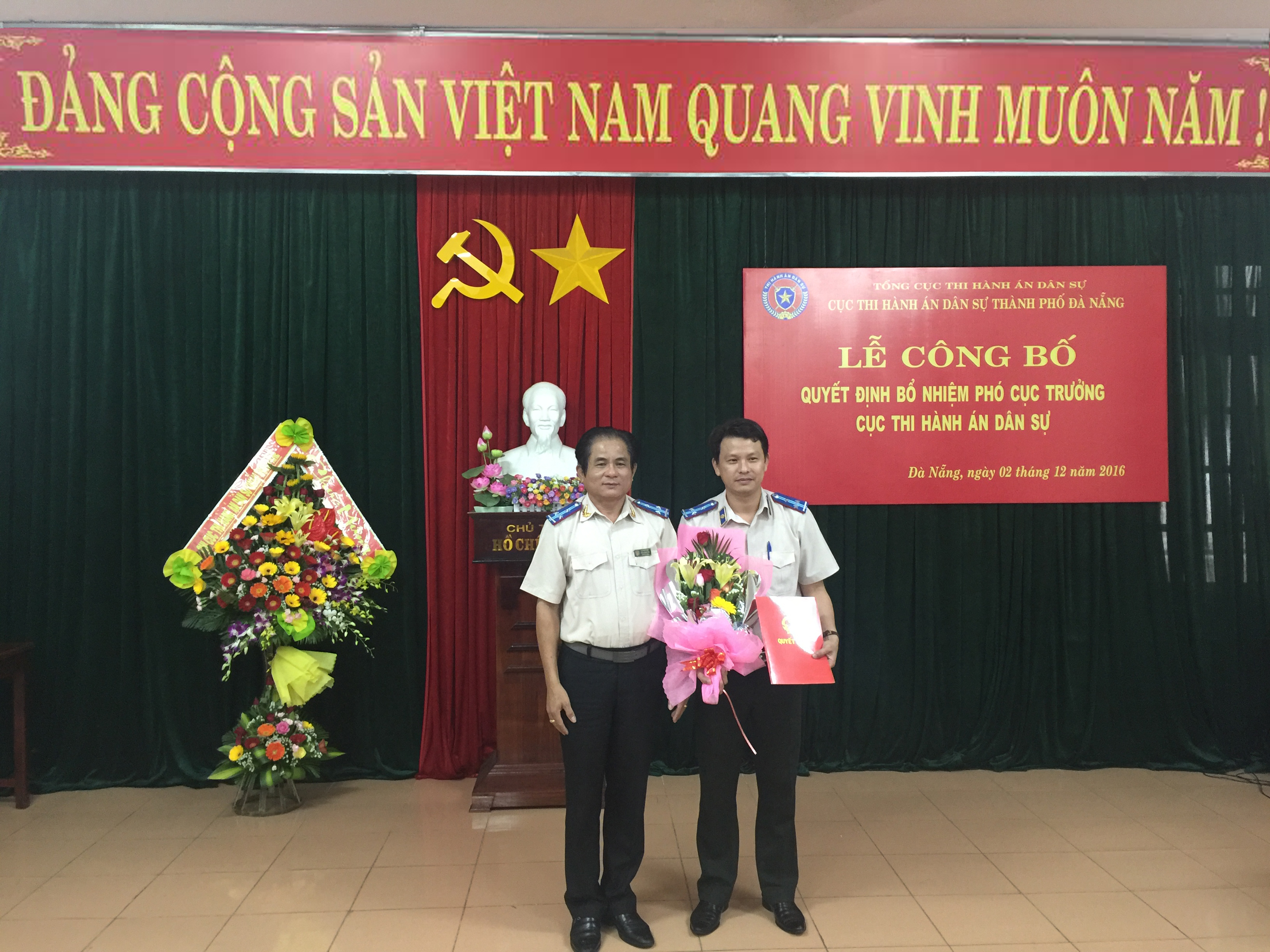 Lễ công bố Quyết định bổ nhiệm Phó Cục trưởng