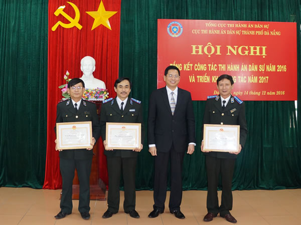 CỤC THI HÀNH ÁN DÂN SỰ ĐÀ NẴNG HỘI NGHỊ TỔNG KẾT CÔNG TÁC THI HÀNH ÁN DÂN SỰ NĂM 2016 VÀ TRIỂN KHAI  CÔNG TÁC NĂM 2017