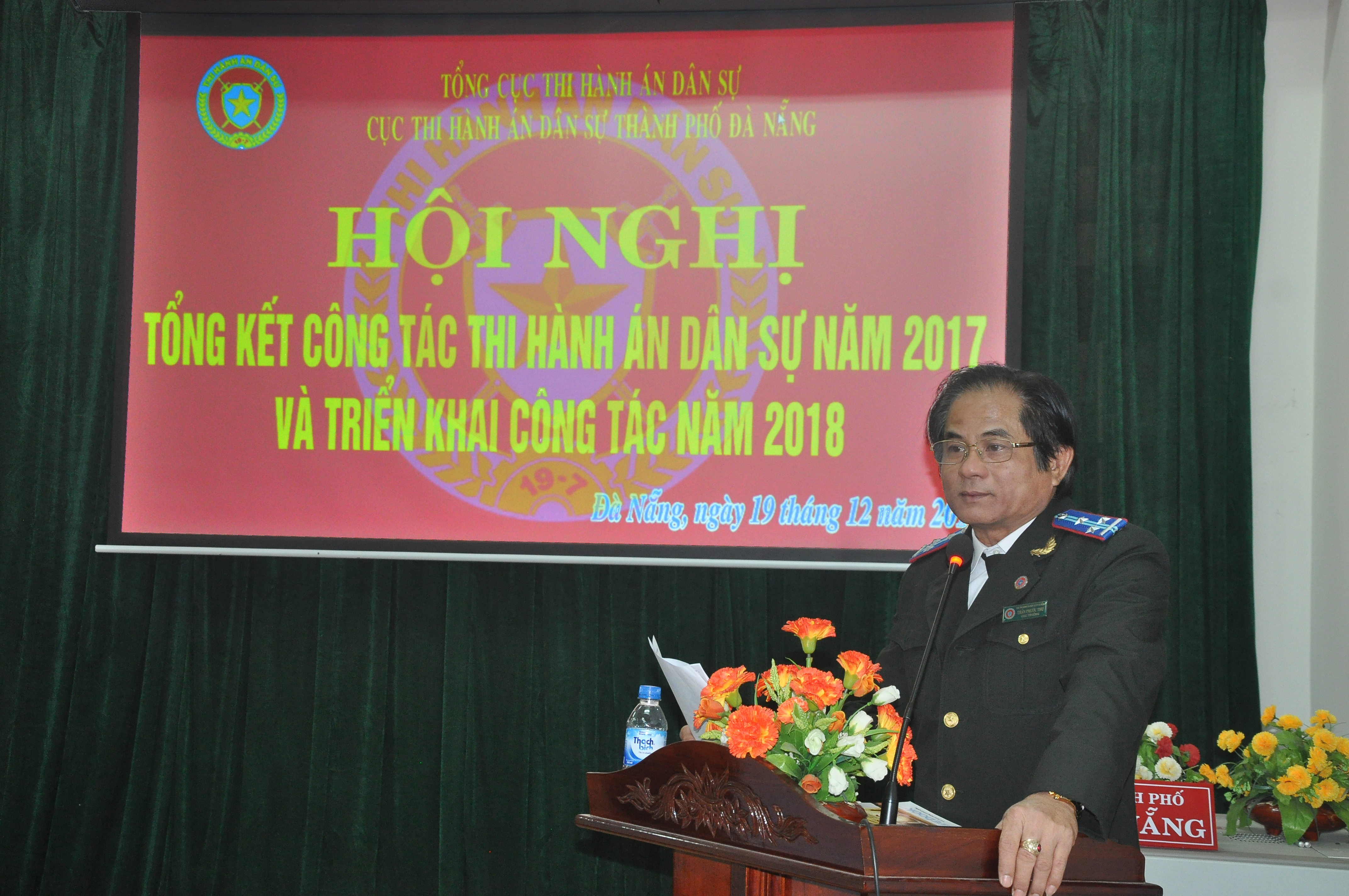 CỤC THI HÀNH ÁN DÂN SỰ ĐÀ NẴNG HỘI NGHỊ TỔNG KẾT CÔNG TÁC THI HÀNH ÁN DÂN SỰ NĂM 2017 VÀ TRIỂN KHAI  NHIỆM VỤ TRỌNG TÂM NĂM 2018