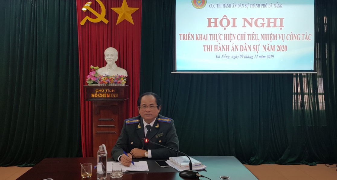 CỤC THI HÀNH ÁN DÂN SỰ TP ĐÀ NẴNG HỘI NGHỊ TỔNG KẾT CÔNG TÁC THI HÀNH ÁN DÂN SỰ NĂM 2019 VÀ TRIỂN KHAI  THỰC HIỆN CHỈ TIÊU, NHIỆM VỤ NĂM 2020