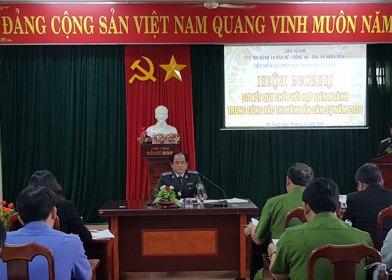 Hội nghị sơ kết quy chế phối hợp liên ngành trong công tác THADS năm 2019