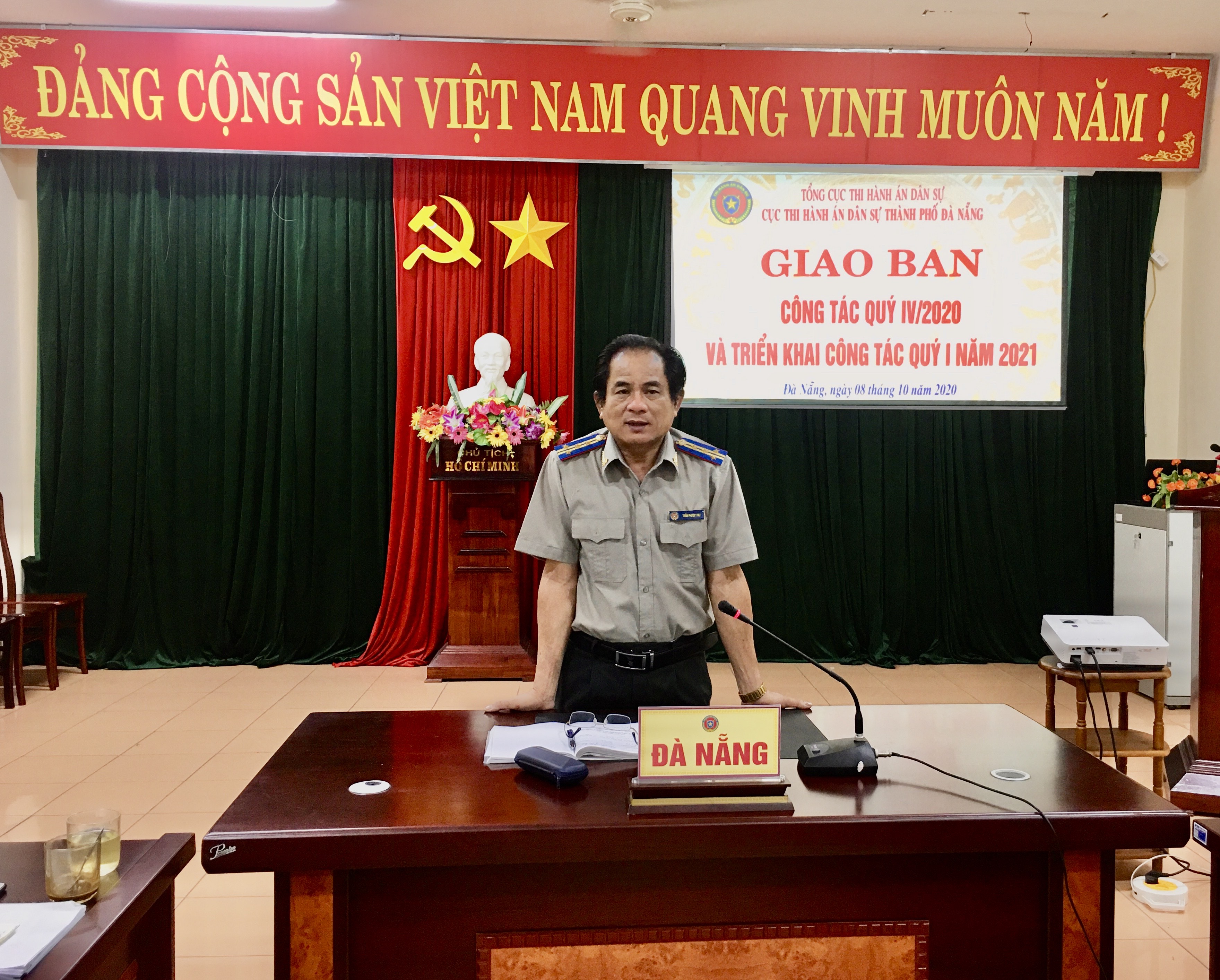 CỤC THI HÀNH ÁN DÂN SỰ ĐÀ NẴNG TRIỂN KHAI CÔNG TÁC QUÝ I NĂM 2021