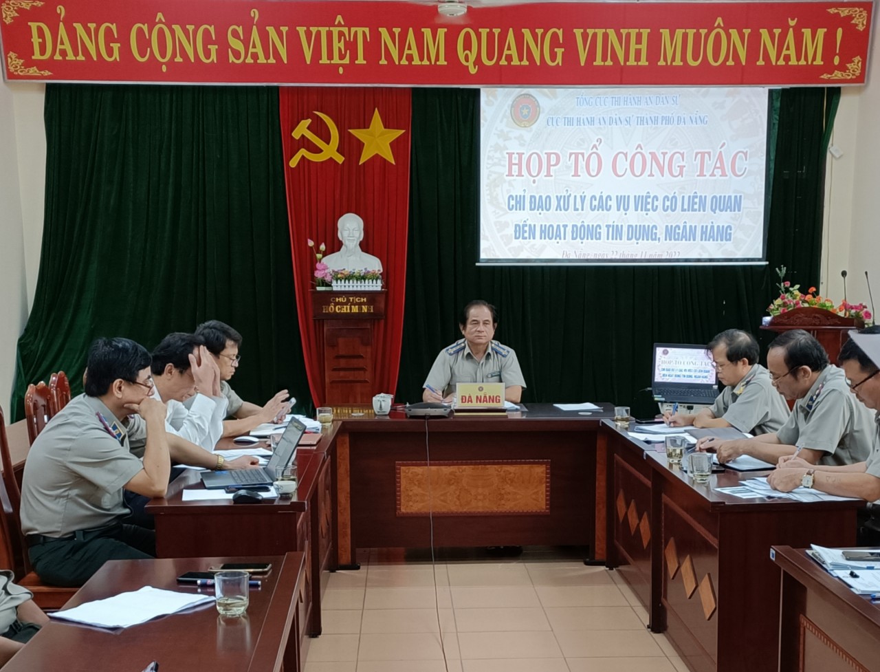 Đà Nẵng chỉ đạo tập trung tổ chức thi hành án các vụ việc liên quan đến hoạt động tín dụng, ngân hàng năm 2023