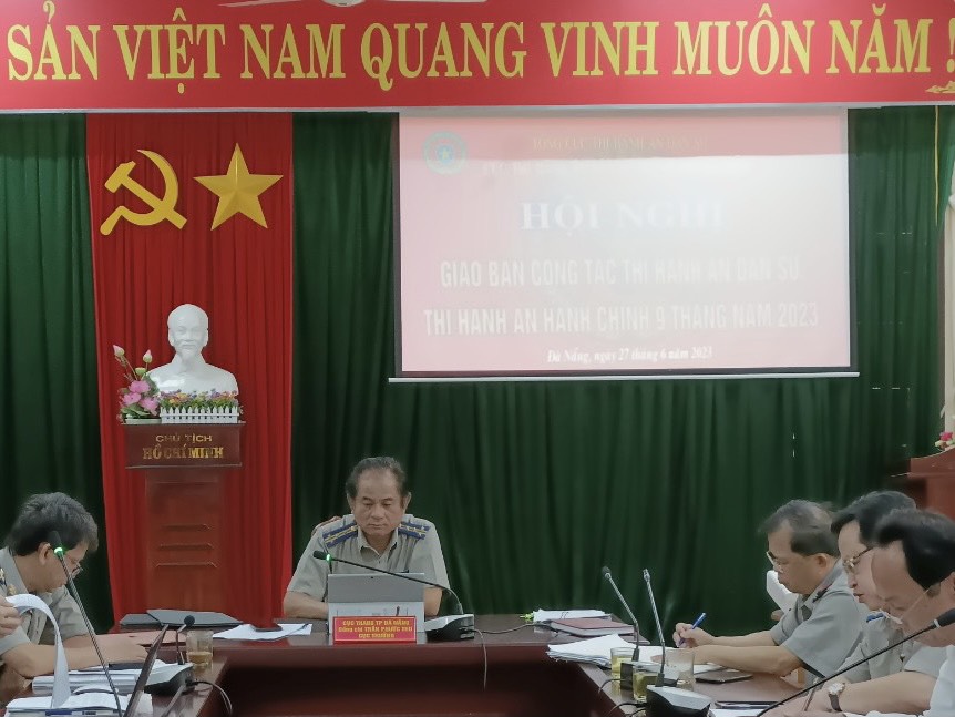 ĐÀ NẴNG HỌP GIAO BAN CÔNG TÁC THADS, THEO DÕI THAHC QUÝ III NĂM 2023