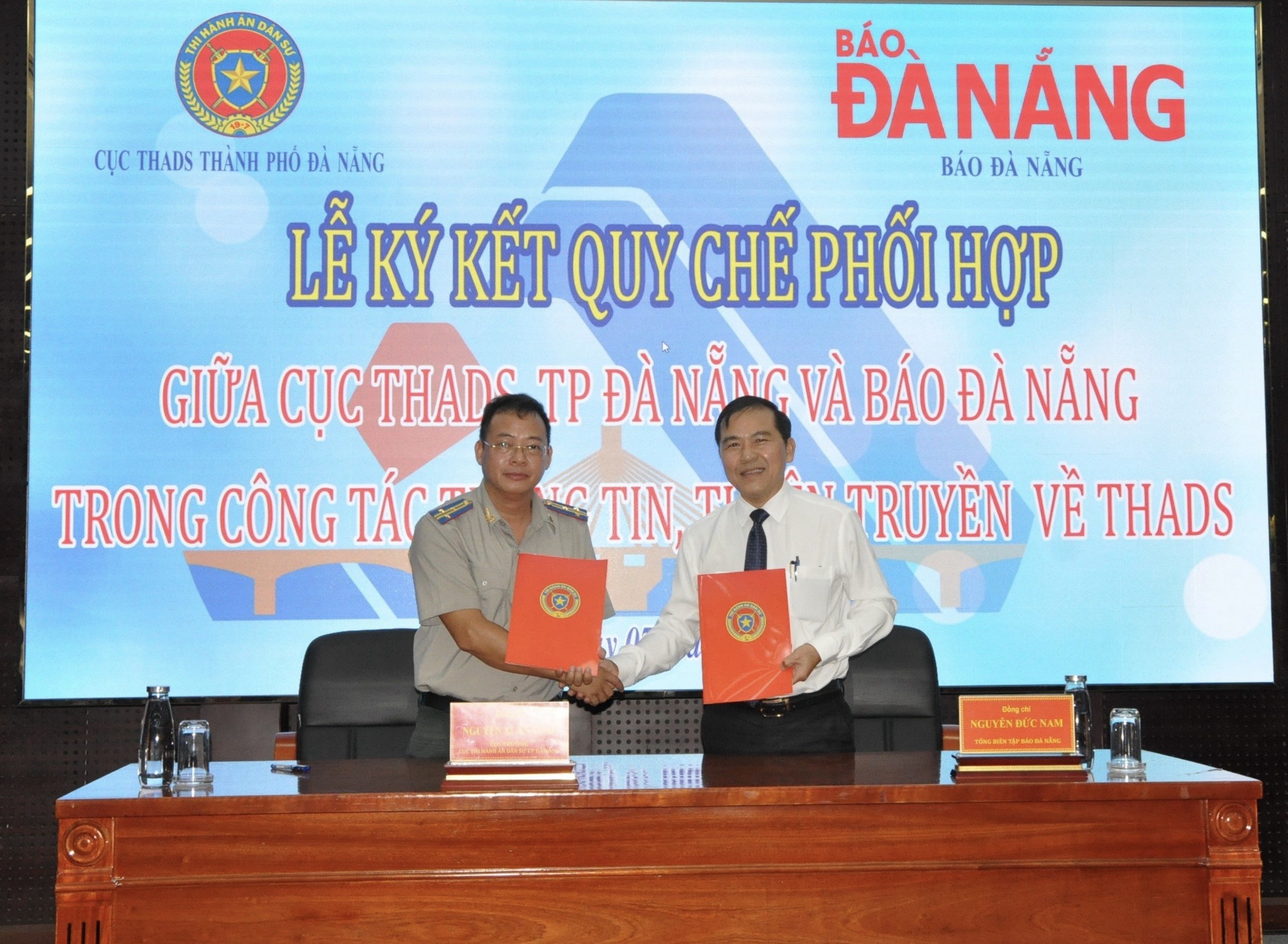 ĐÀ NẴNG KÝ KẾT QUY CHẾ PHỐI HỢP THÔNG TIN, TUYÊN TRUYỀN VỀ THI HÀNH ÁN DÂN SỰ