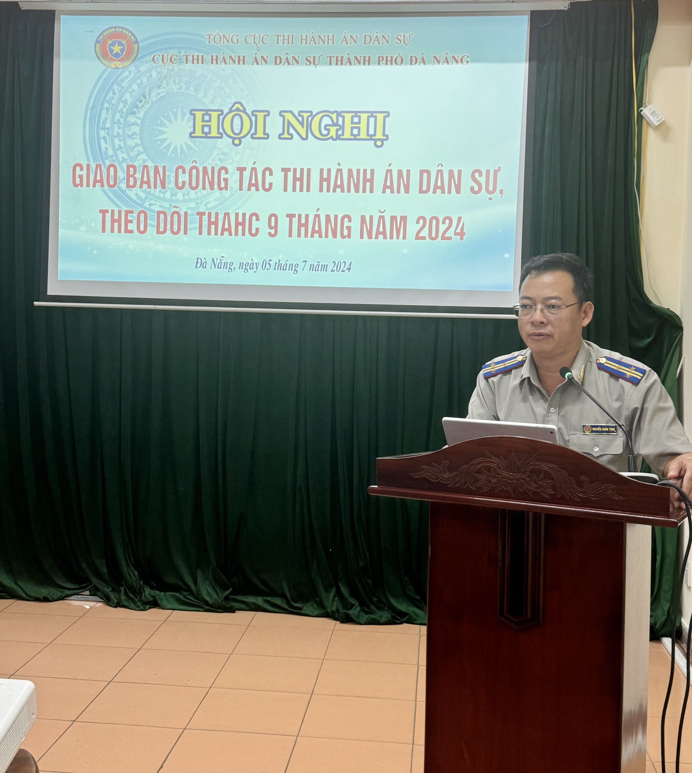 Hội nghị giao ban công tác 9 tháng năm 2024