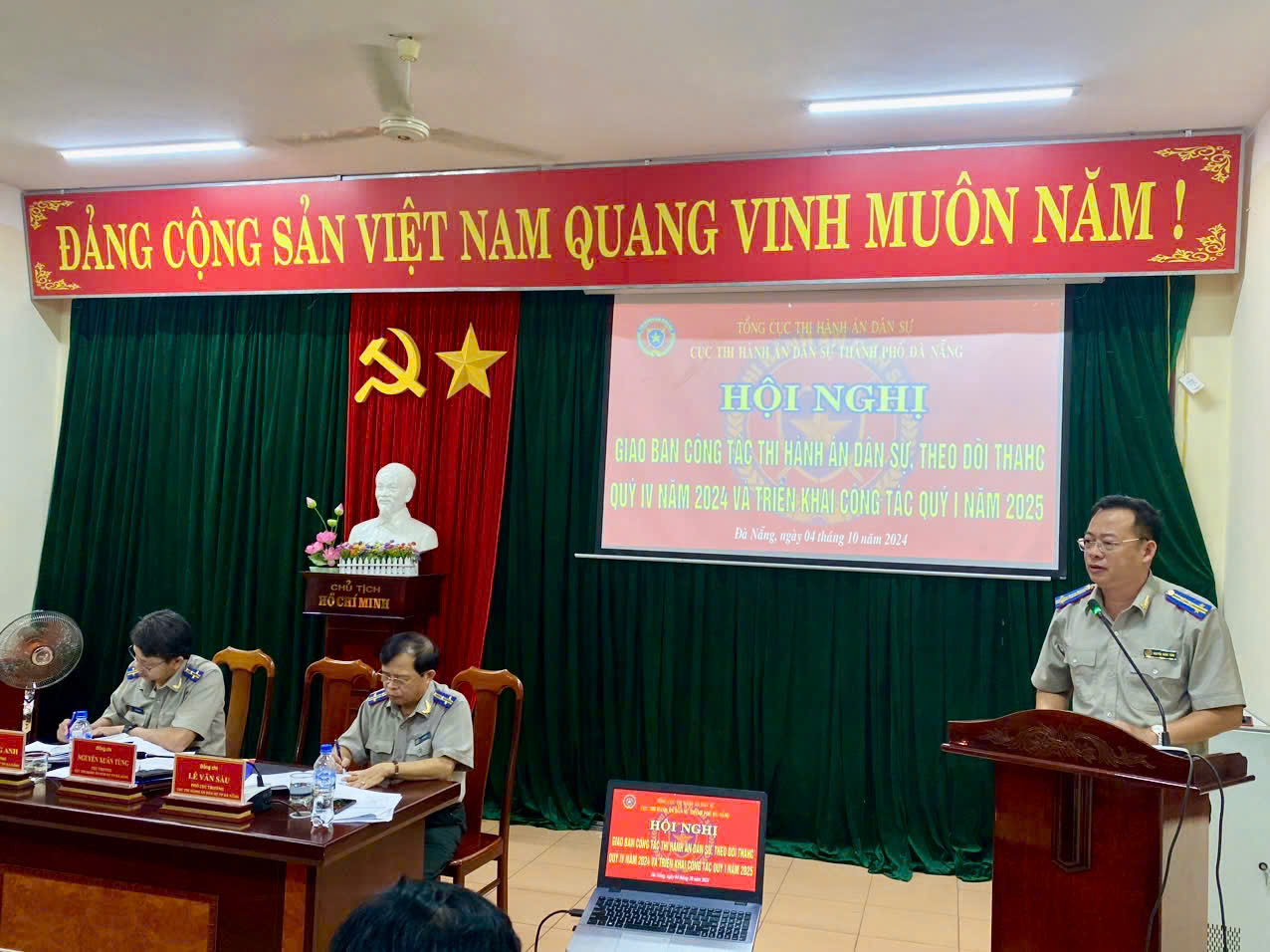 Cục Thi hành án dân sự TP Đà Nẵng triển khai nhiệm vụ trọng tâm công tác thi hành án dân sự, theo dõi thi hành án hành chính quý I năm 2025