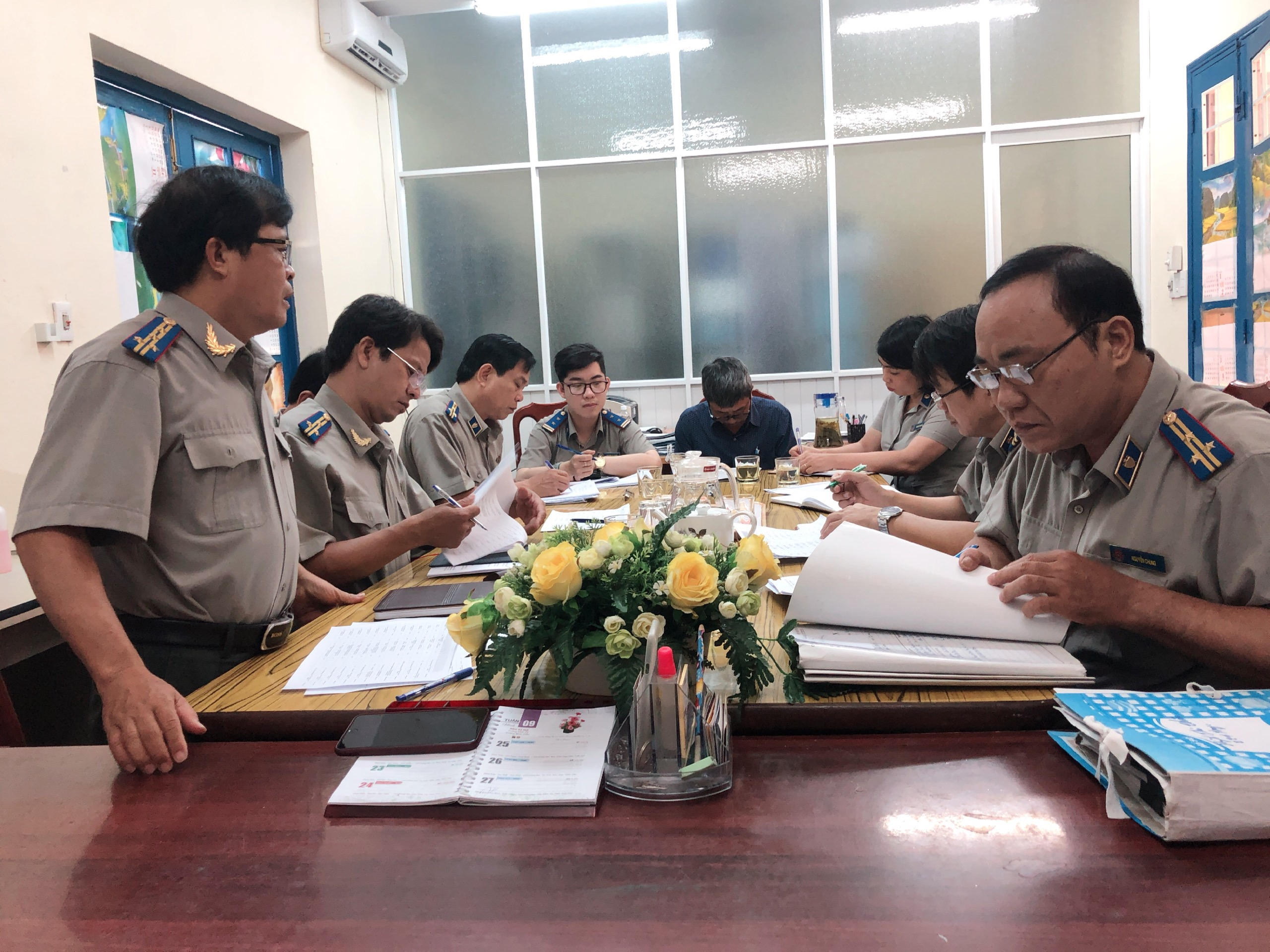 CHI CỤC THADS NGŨ HÀNH SƠN PHÁT HUY,  NỖ LỰC VÀ ĐOÀN KẾT HOÀN THÀNH TỐT NHIỆM VỤ