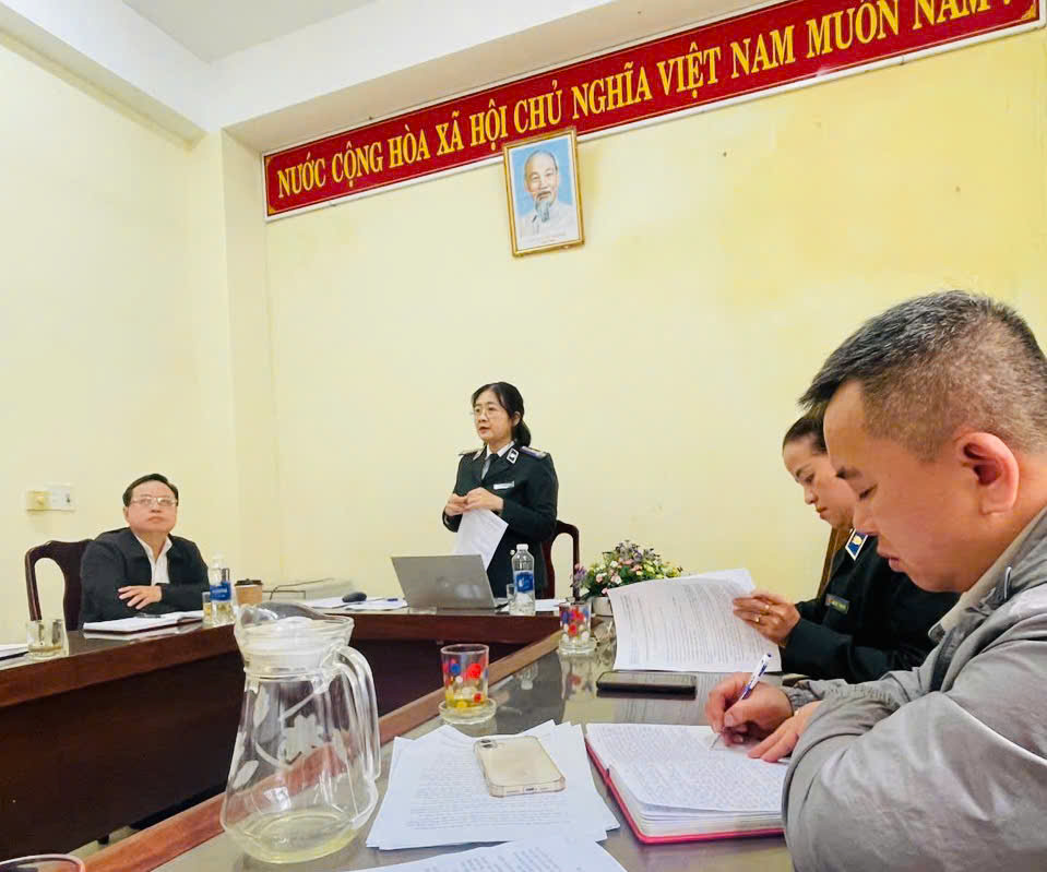 PHÒNG THADS KHU VỰC 4 – ĐÀ NẴNG TỔ CHỨC KIỂM ĐIỂM, ĐÁNH GIÁ CHẤT LƯỢNG TỔ CHỨC ĐẢNG VÀ ĐẢNG VIÊN NĂM 2025.