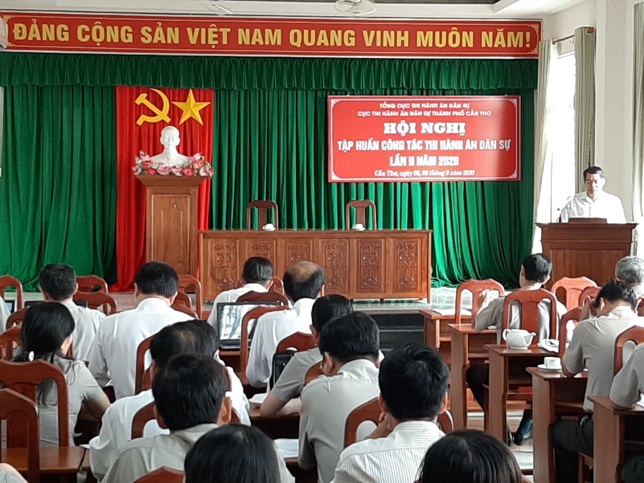 Cục Thi hành án dân sự thành phố Cần Thơ tổ chức tập huấn nghiệp vụ lần 2 năm 2020