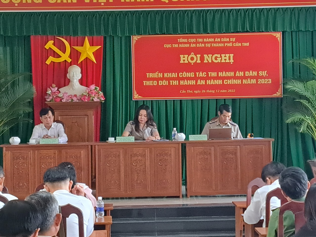 Cục Thi hành án dân sự thành phố Cần Thơ tổ chức Hội nghị triển khai công tác THADS, hành chính năm 2023