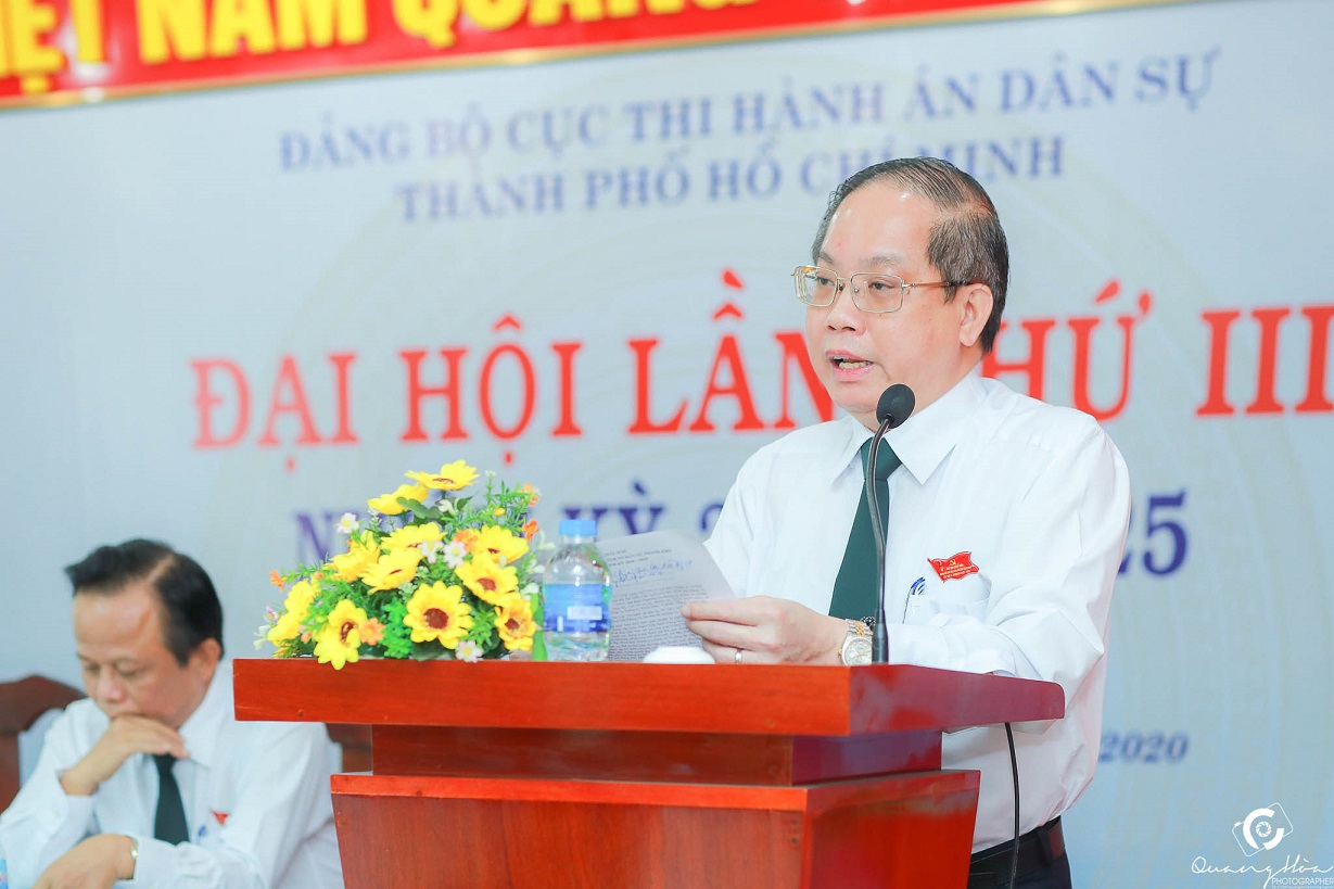 Đảng bộ Cục Thi hành án dân sự Thành phố Hồ Chí Minh long trọng tổ chức Đại hội lần thứ III, nhiệm kỳ 2020 - 2025