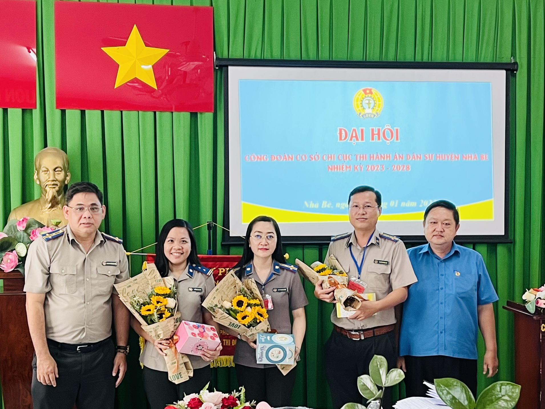 Nhà Bè:  Công đoàn cơ sở Chi cục THADS tổ chức thành công  Đại hội nhiệm kỳ 2023 - 2028