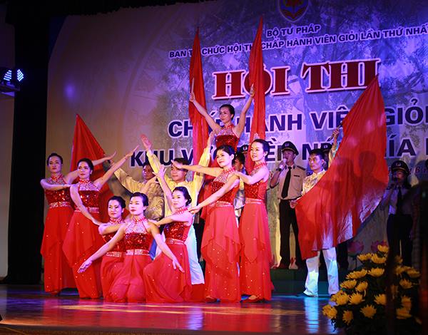 Cục Thi hành án dân sự tỉnh Cao Bằng tham dự Hội thi Chấp hành viên giỏi vòng 2 khu vực miền núi phía Bắc