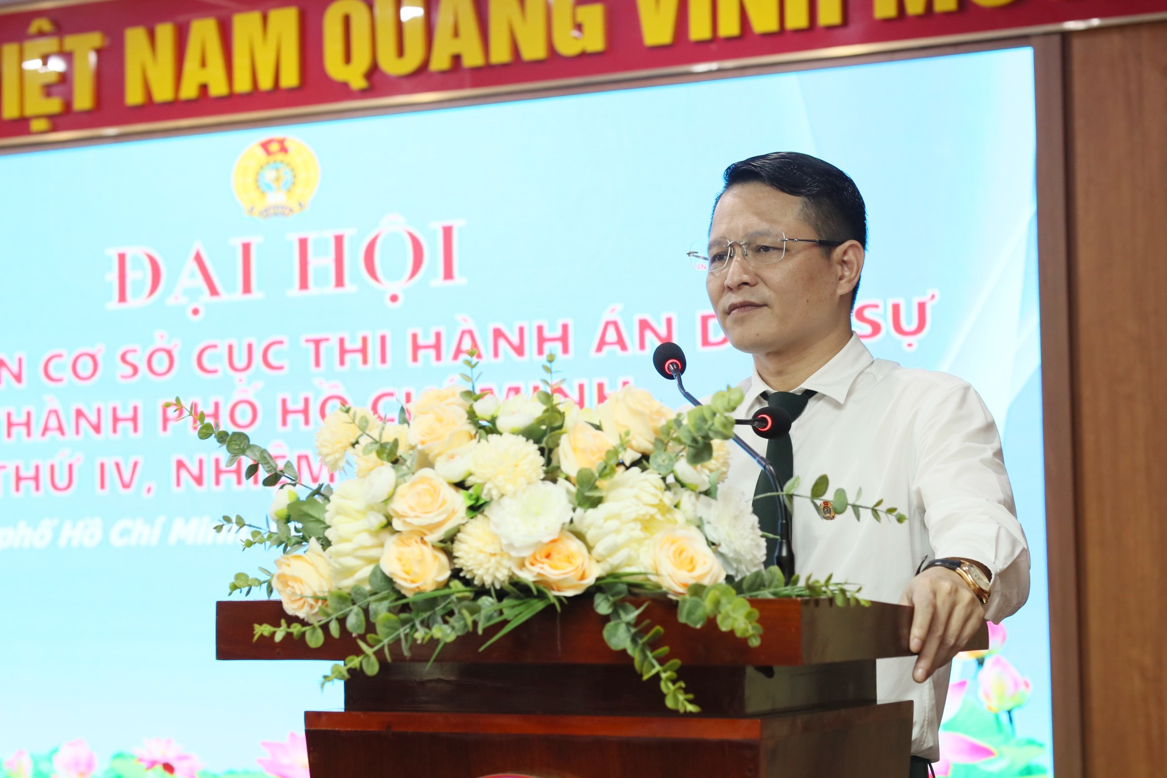 Đại hội Công đoàn cơ sở Cục Thi hành án dân sự TP.HCM lần thứ IV, nhiệm kỳ 2023- 2028