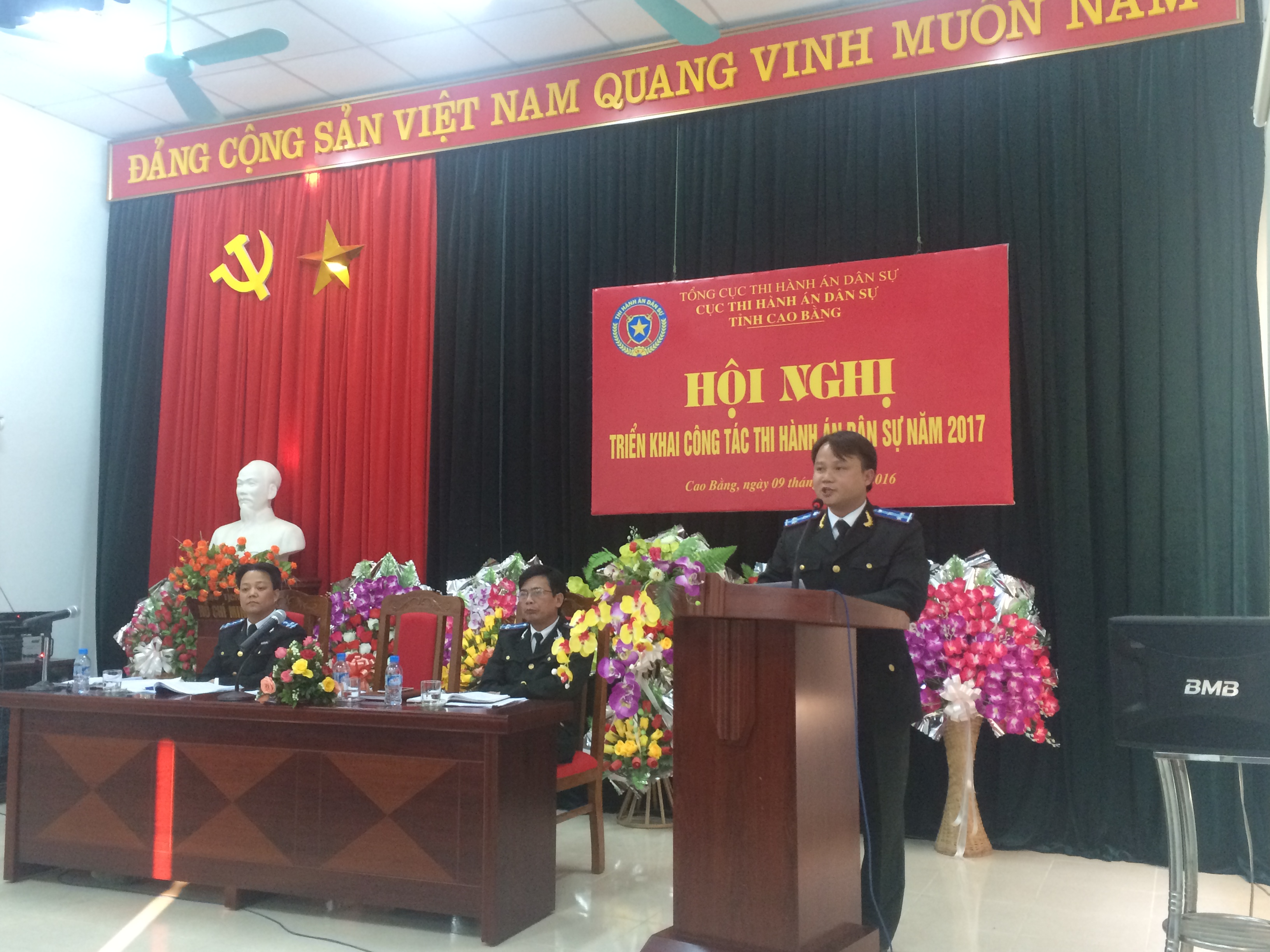 Cục Thi hành án dân sự tổ chức Hội nghị triển khai công tác Thi hành án dân sự năm 2017