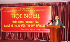 Khu vực thi đua Khối cơ quan tư pháp các tỉnh miền núi phía Bắc ký kết giao ước thi đua năm 2017