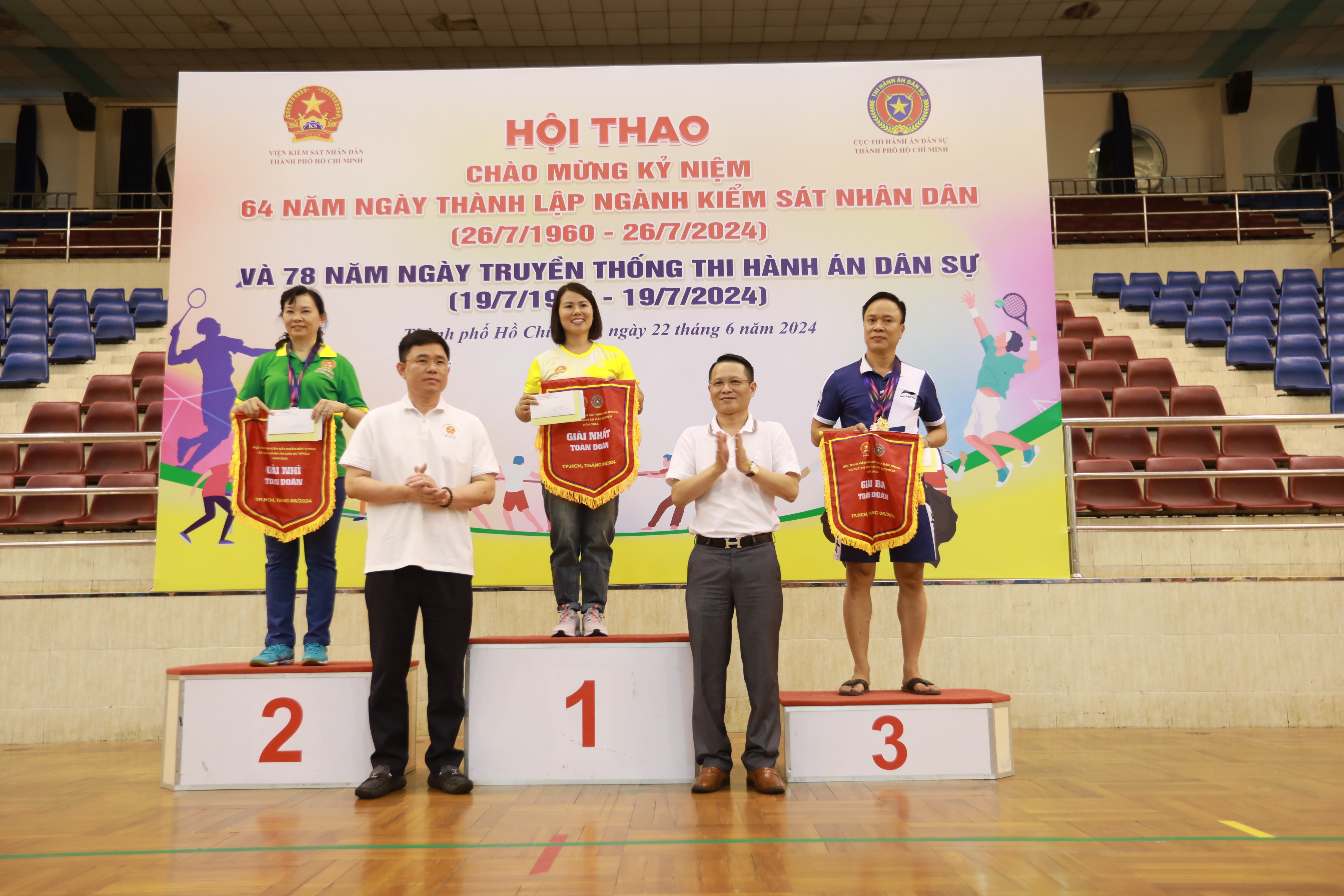 Bế mạc Hội thao chào mừng Kỷ niệm Ngày truyền thống Thi hành án dân sự và Ngày thành lập Ngành Kiểm sát