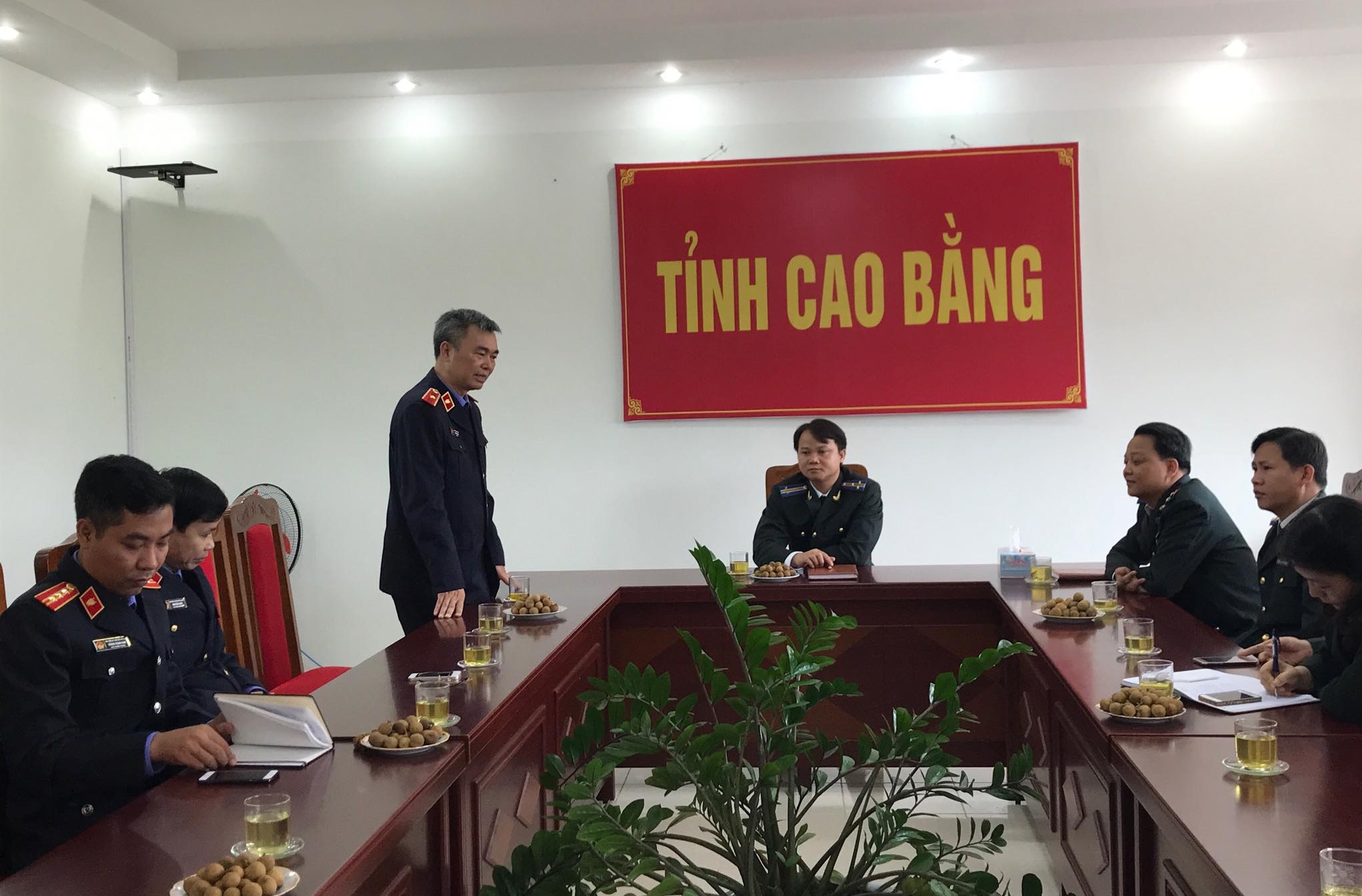 Cục Thi hành án dân sự tinh Cao Bằng đón tiếp và làm việc với Đoàn công tác Viện Kiểm sát nhân dân tối cao