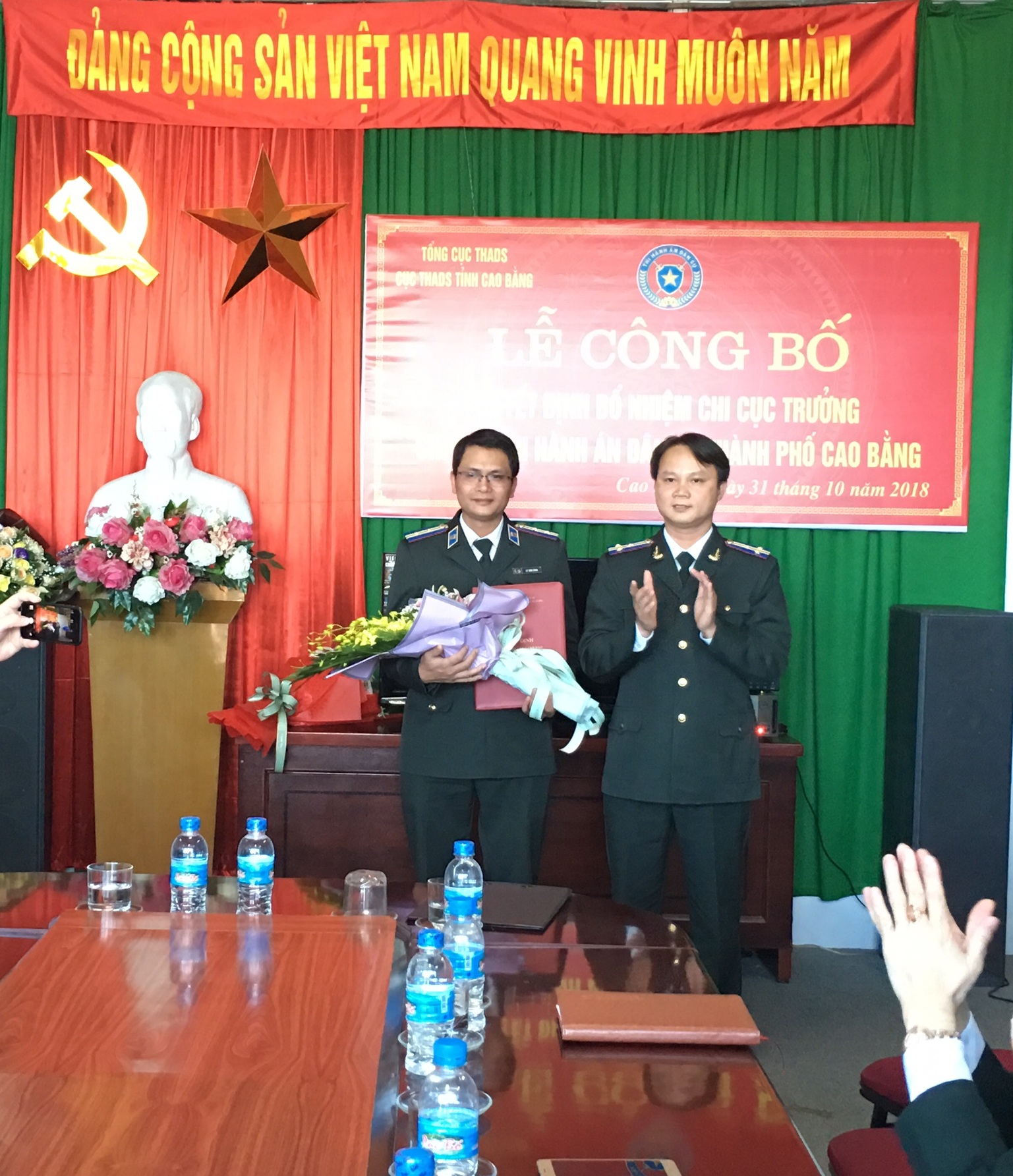 Bổ nhiệm Chi cục trưởng Chi cục Thi hành án dân sự thành phố Cao Bằng